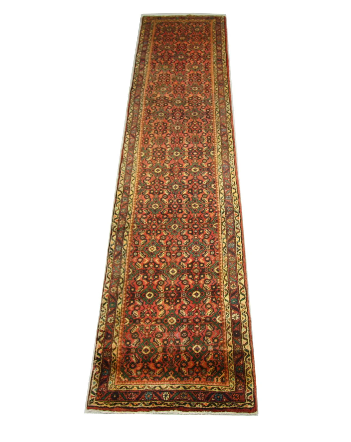 Perserteppich - Nomadic 380 x 80 cm - braun