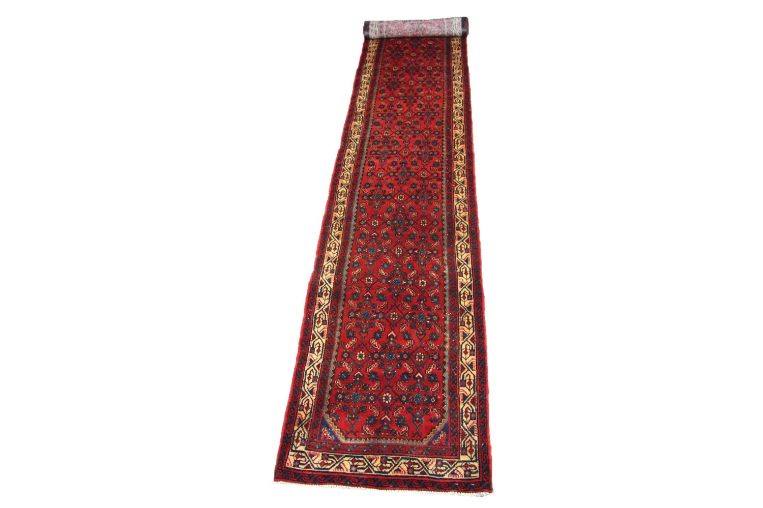 Perserteppich - Nomadic 500 x 86 cm - rot