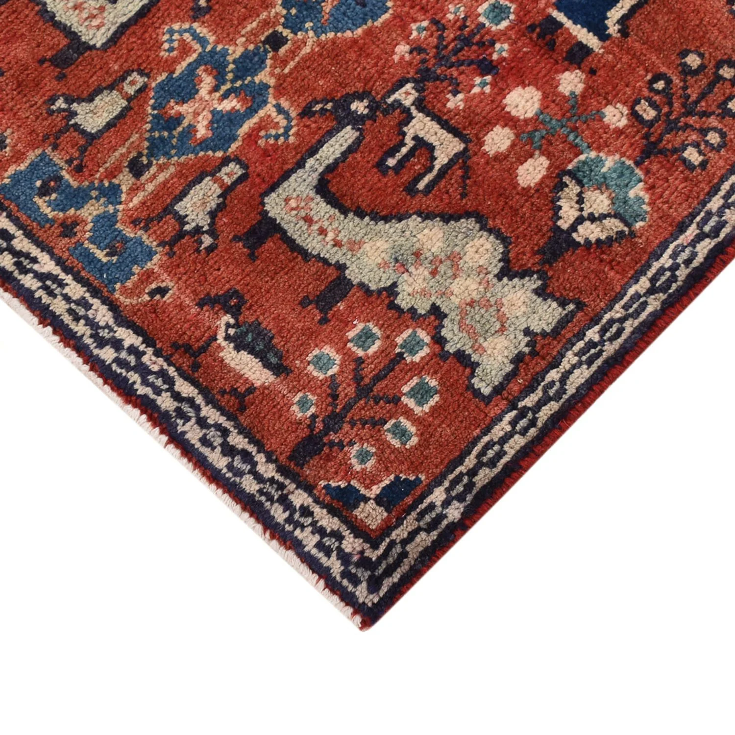 Perserteppich - Nomadic - 72 x 56 cm - rot - Image 2