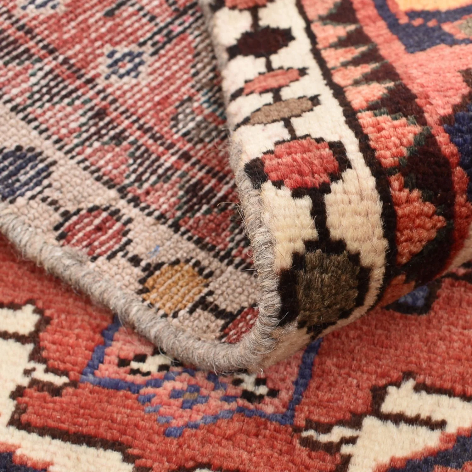 Perserteppich - Nomadic - 84 x 56 cm - rost - Image 4