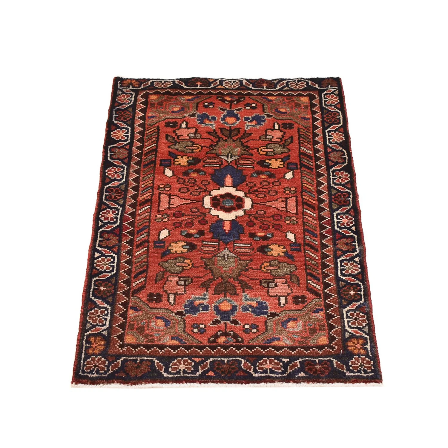 Perserteppich - Nomadic - 87 x 53 cm - rot - Image 5