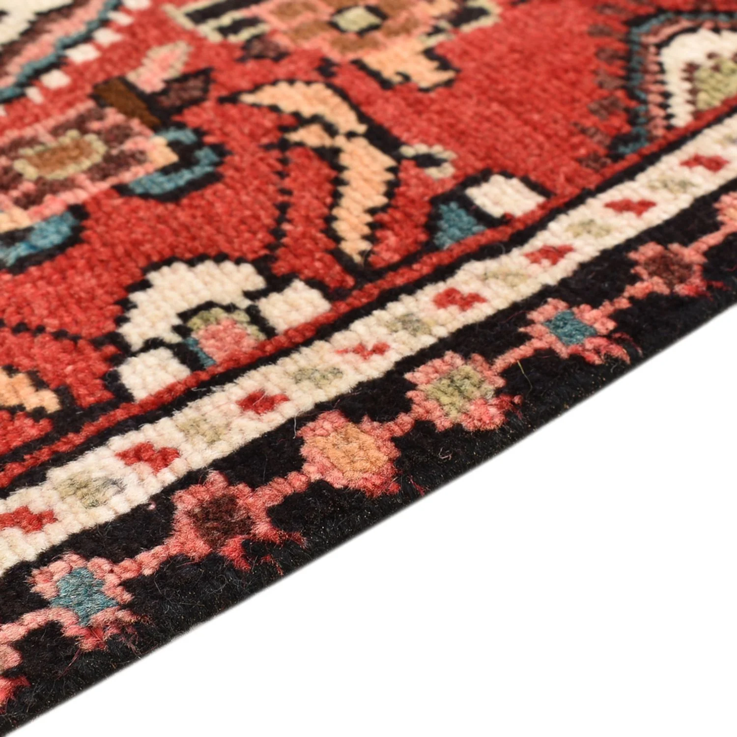 Perserteppich - Nomadic - 89 x 58 cm - rot - Image 3
