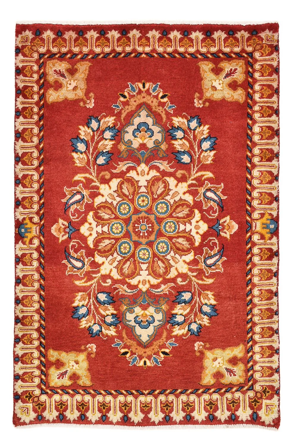 Perserteppich - Nomadic - 93 x 64 cm - rot