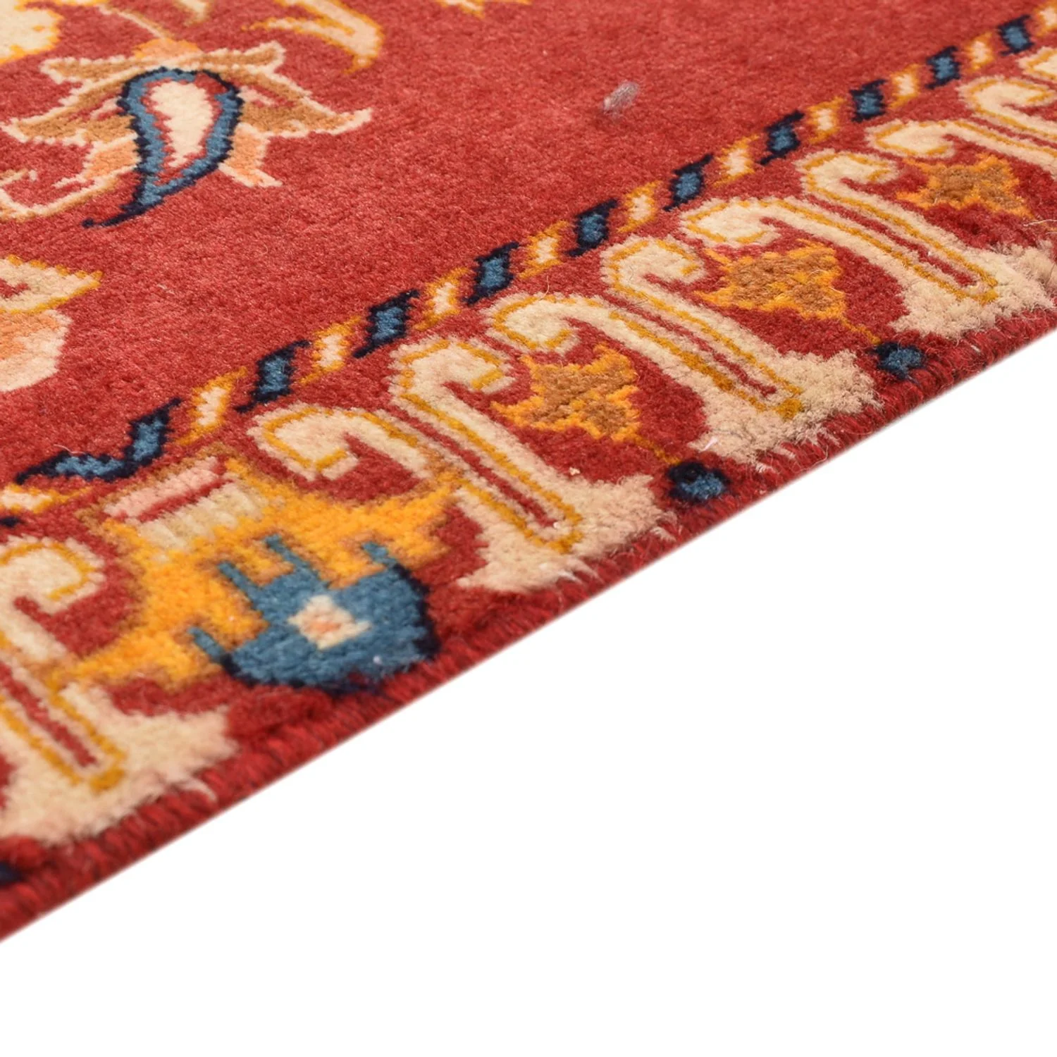 Perserteppich - Nomadic - 93 x 64 cm - rot - Image 3