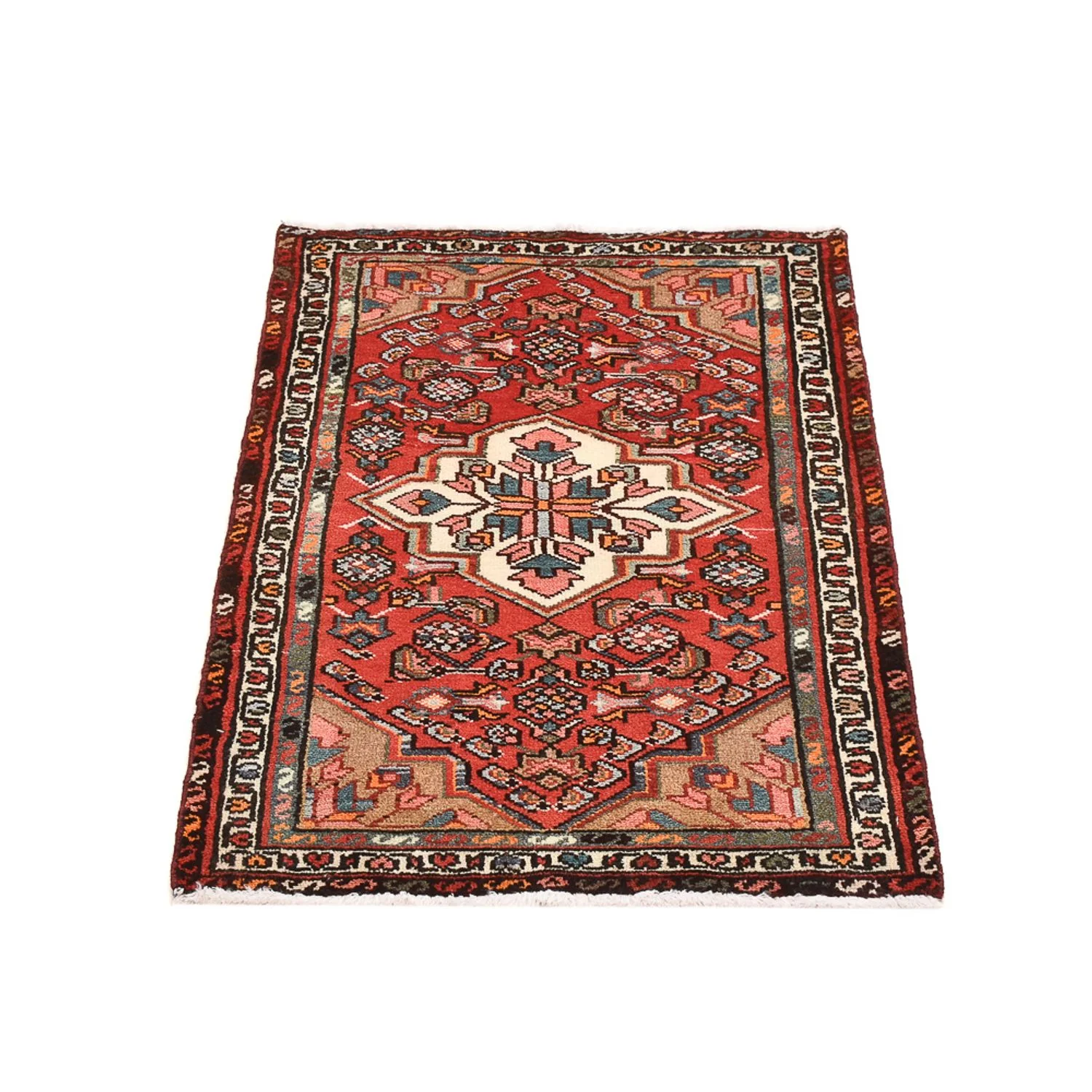 Perserteppich - Nomadic - 95 x 65 cm - rot - Image 5