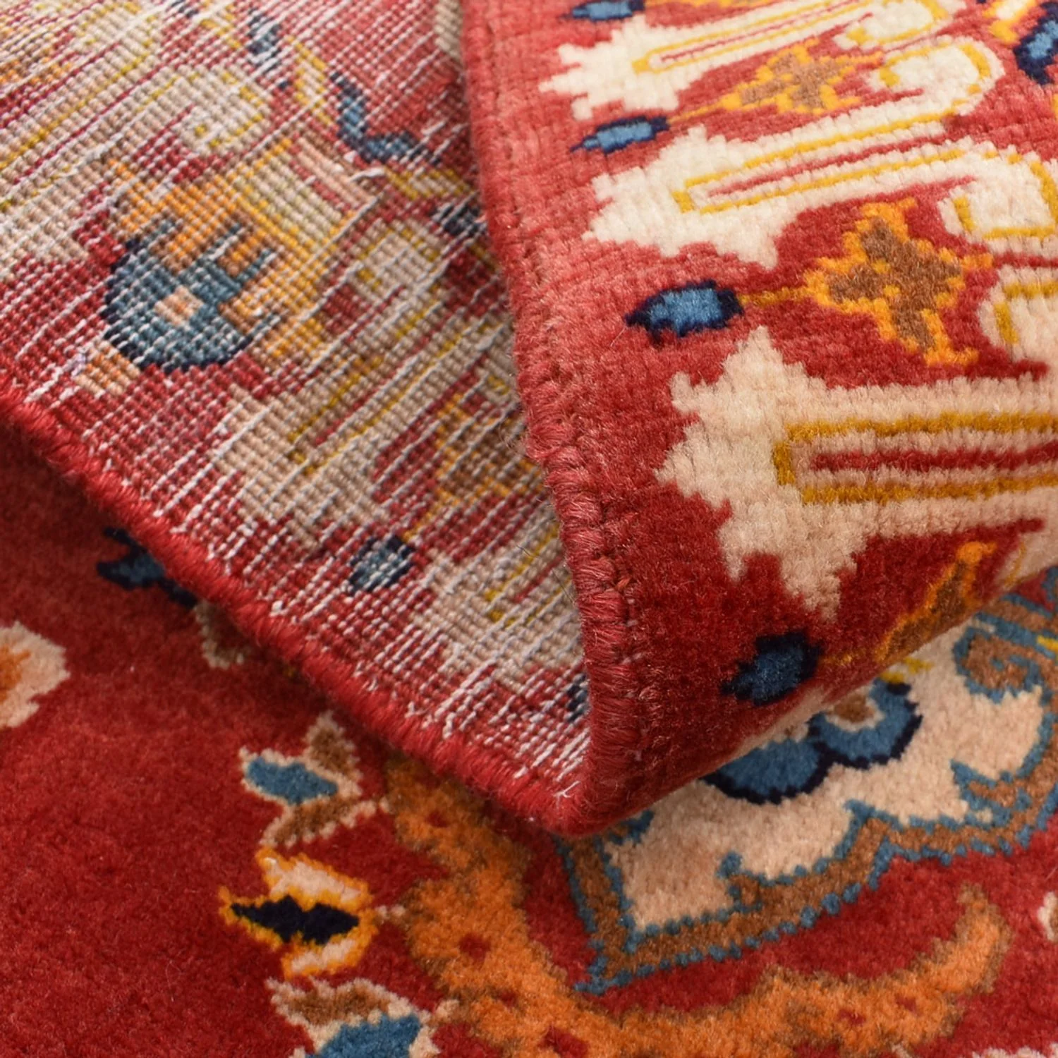 Perserteppich - Nomadic - 96 x 67 cm - rot - Image 4