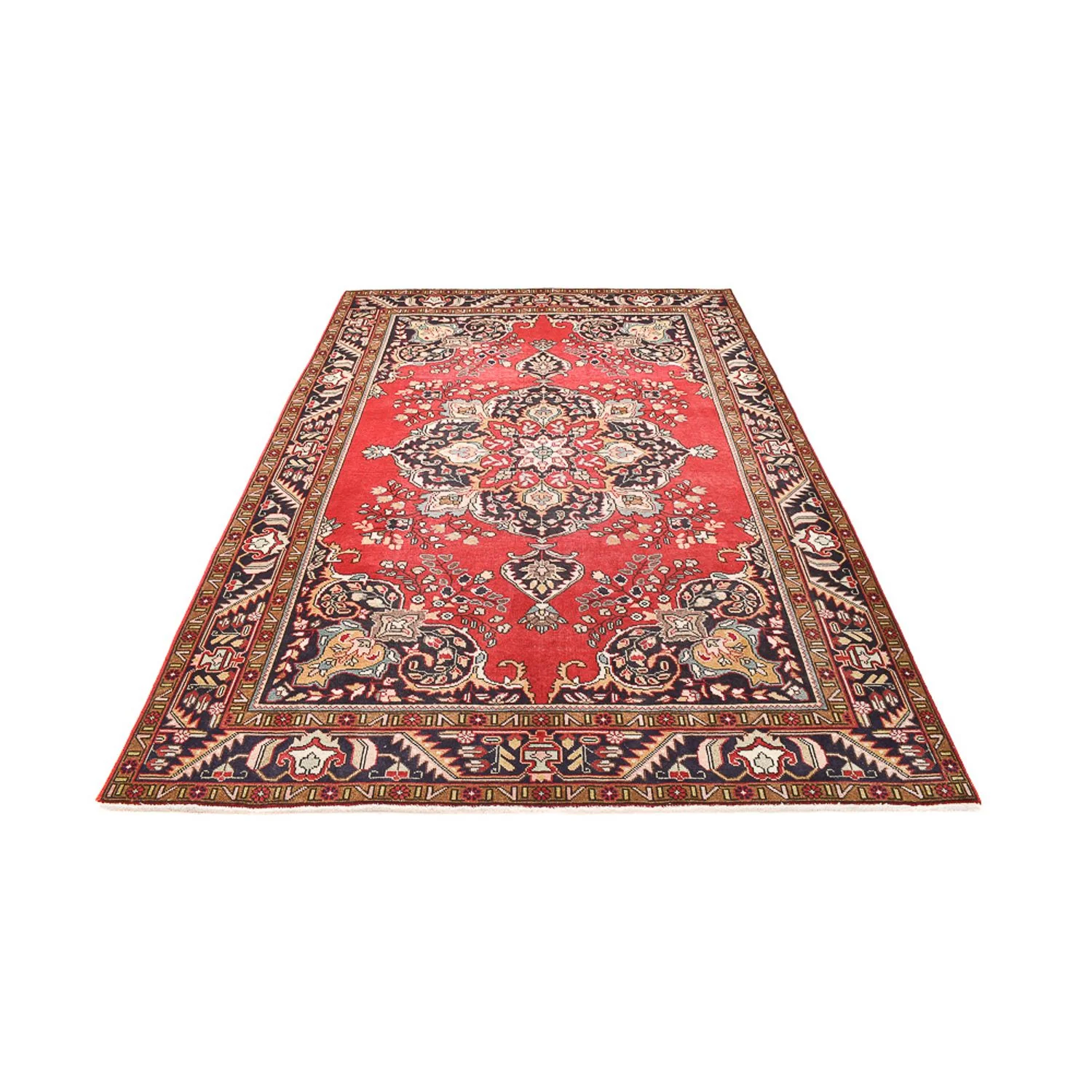 Perserteppich - Täbriz - 297 x 198 cm - rot - Image 5