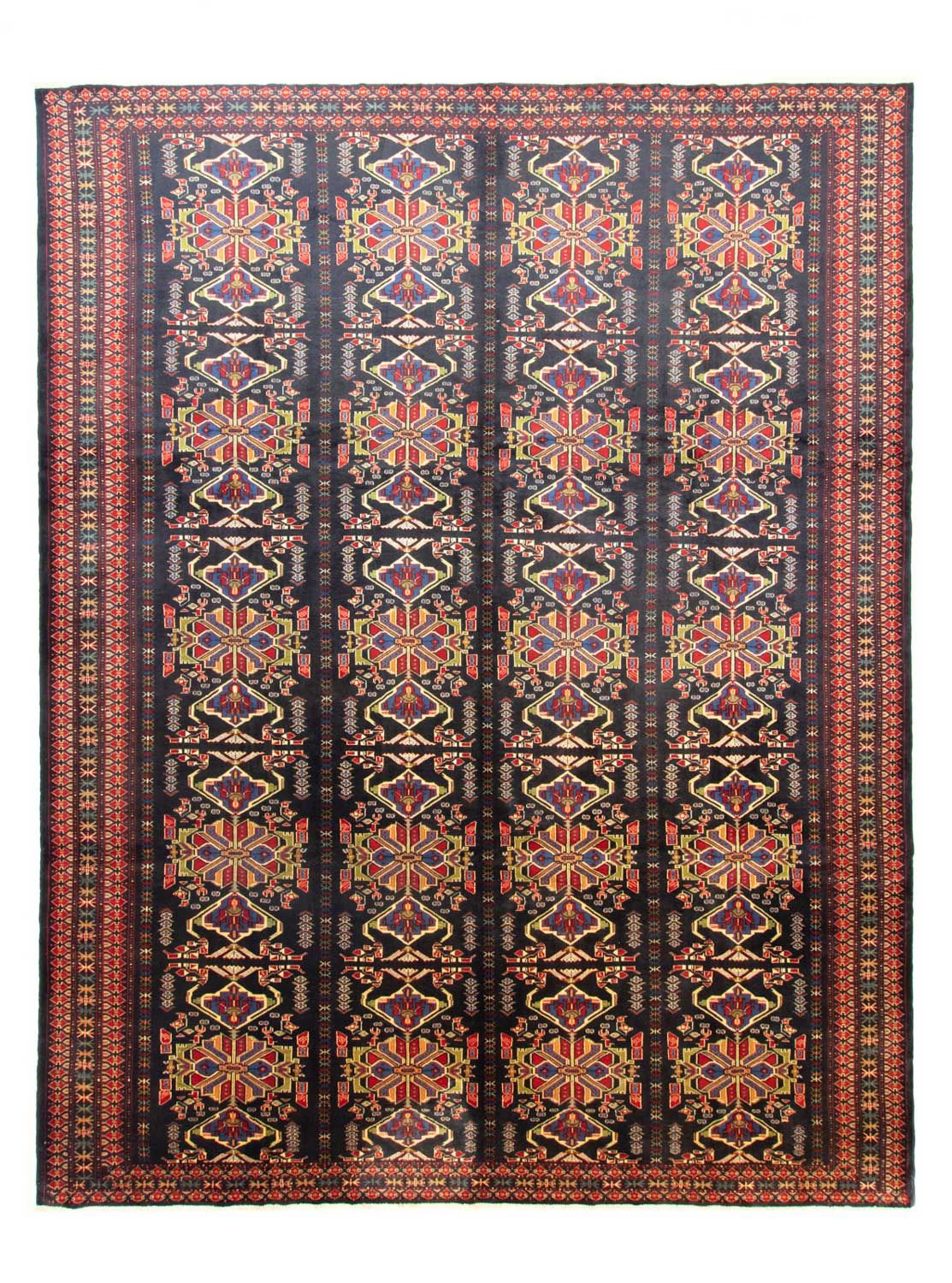 Perserteppich - Täbriz 394 x 302 cm - blau
