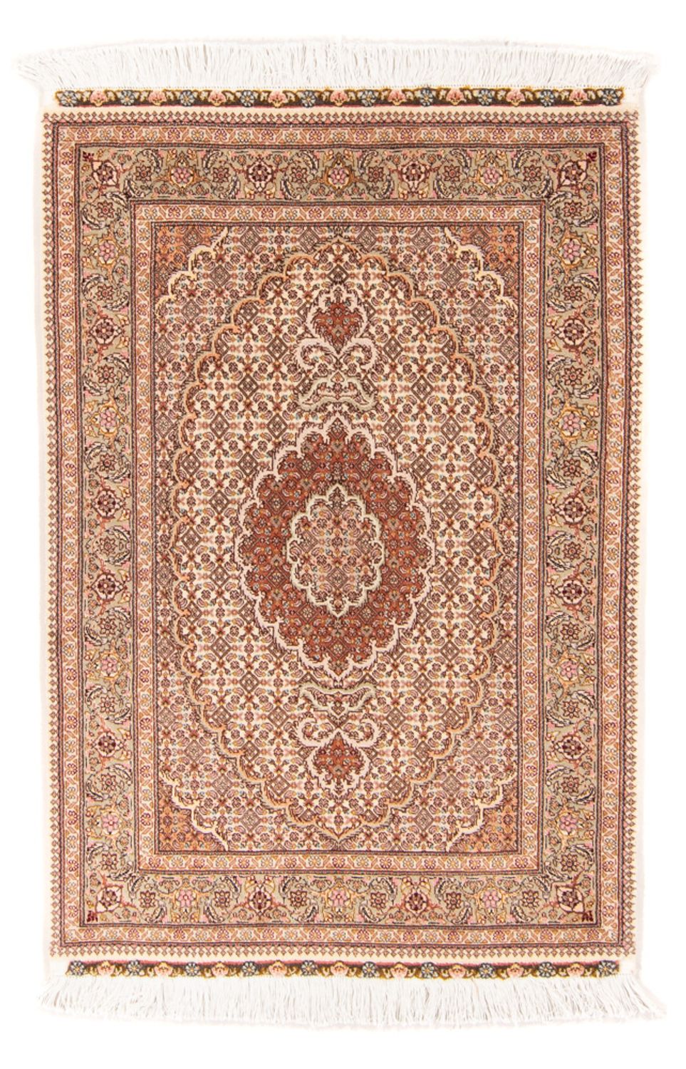 Täbriz - 50 Raj Teppich 130x75cm - Perserteppich