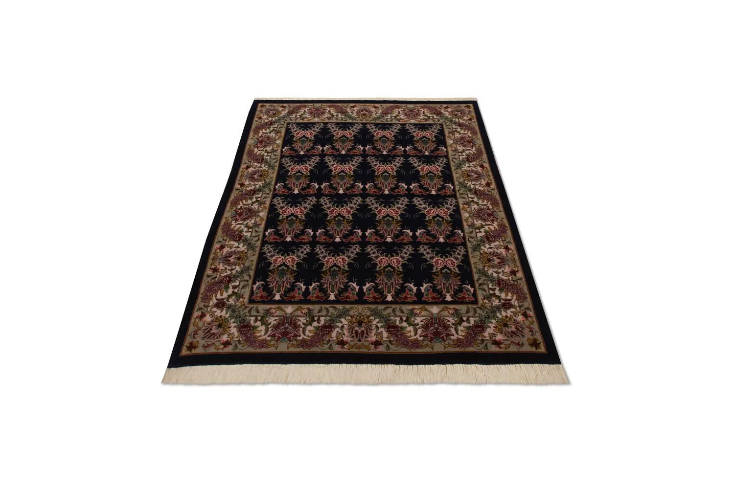 Täbriz - 50 Raj Teppich 137x103cm - Perserteppich - Image 5