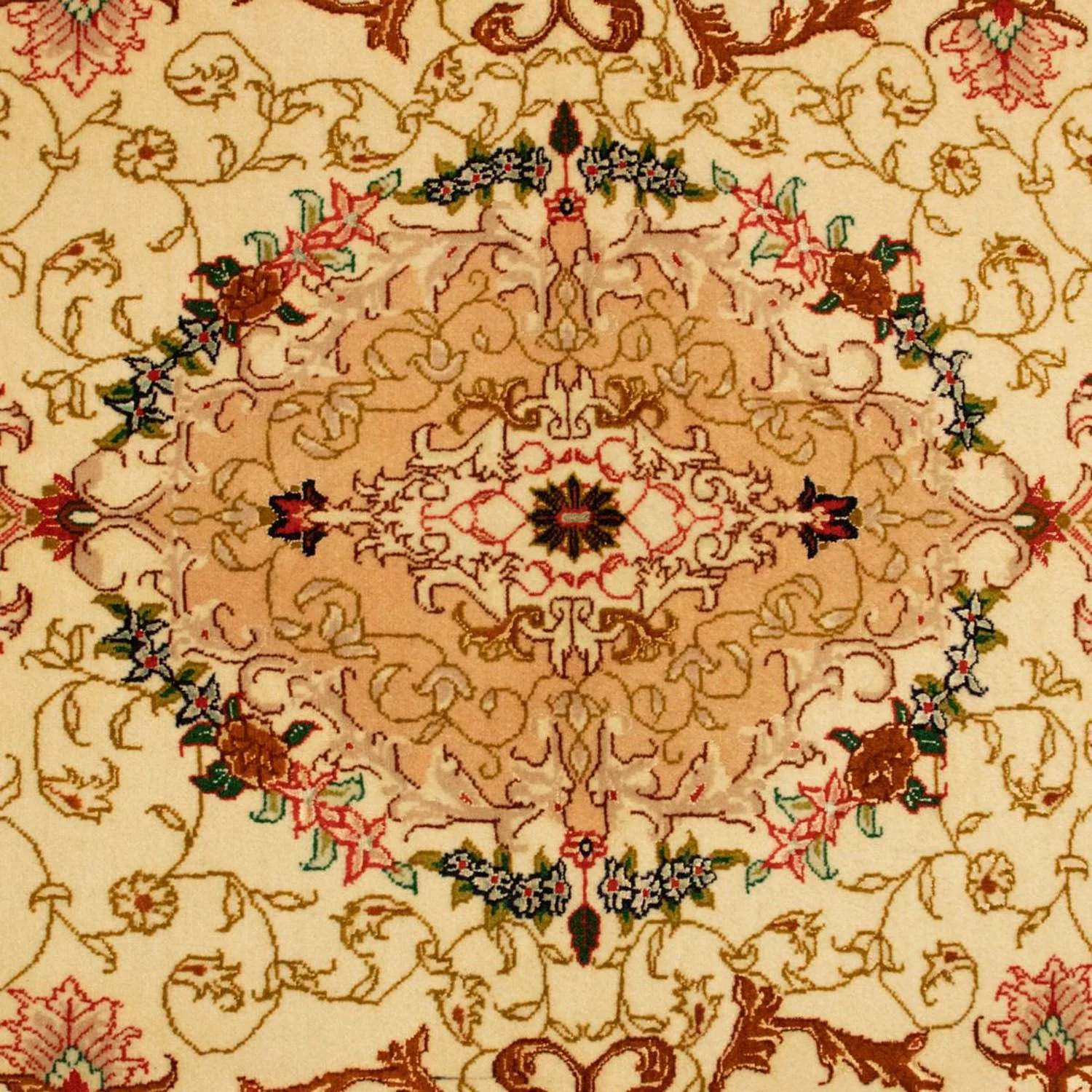 Täbriz - 50 Raj Teppich 148x101cm - Perserteppich - Image 2