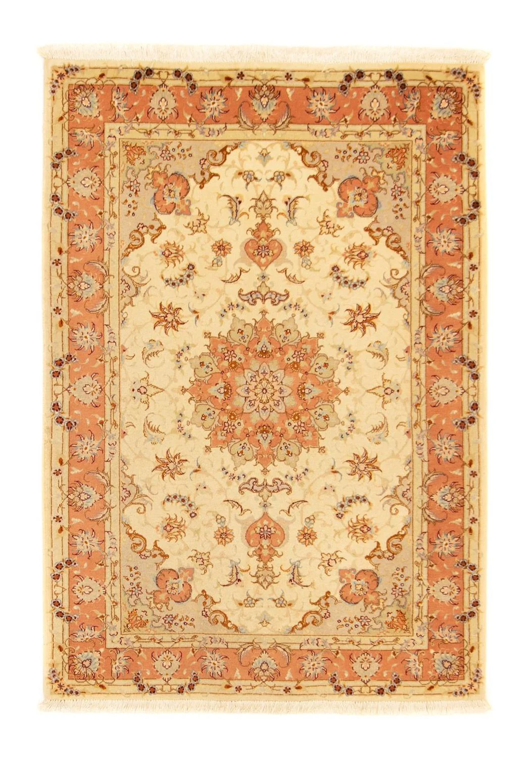 Täbriz - 50 Raj Teppich 148x103cm - Perserteppich