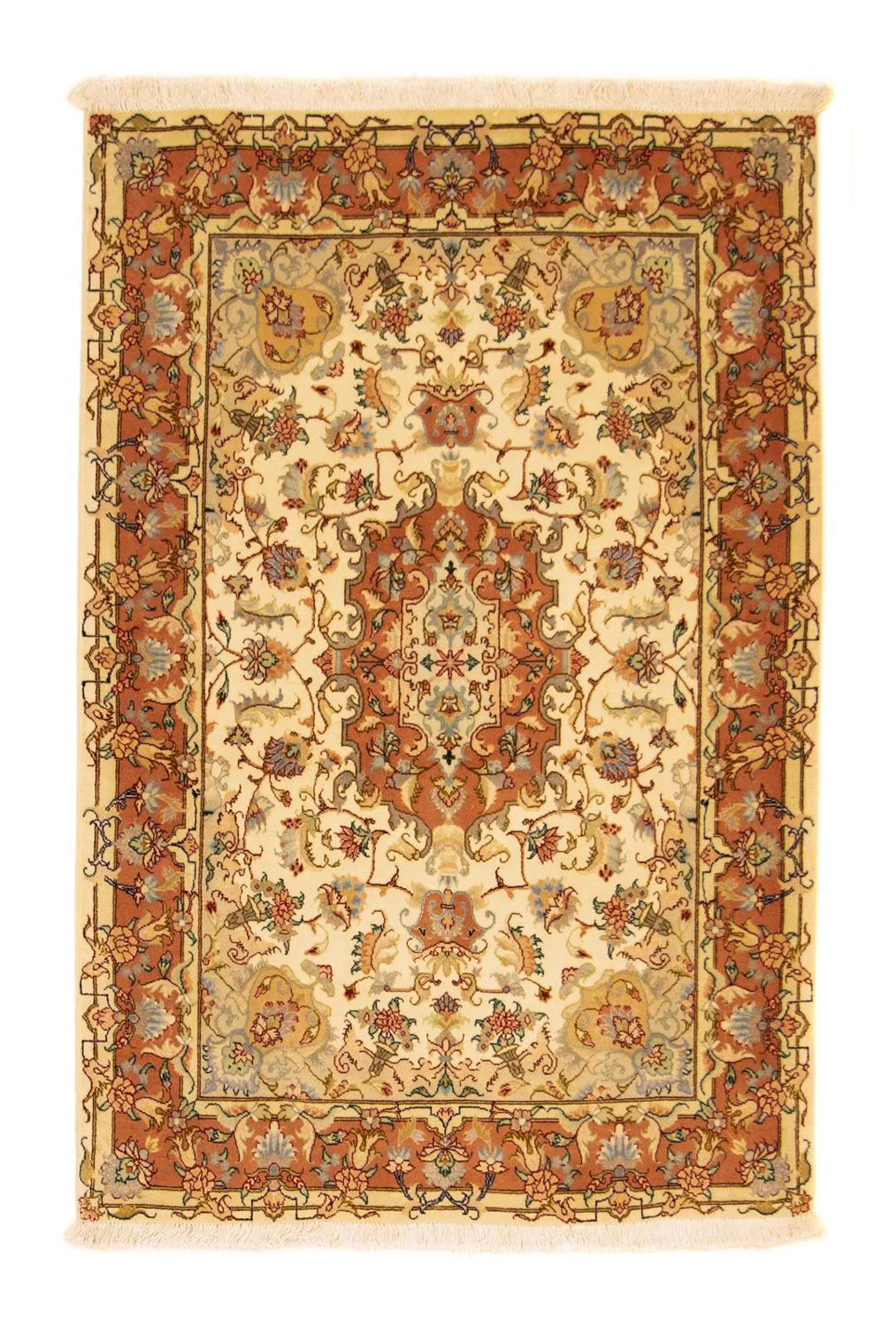 Täbriz - 50 Raj Teppich 150x100cm - Perserteppich