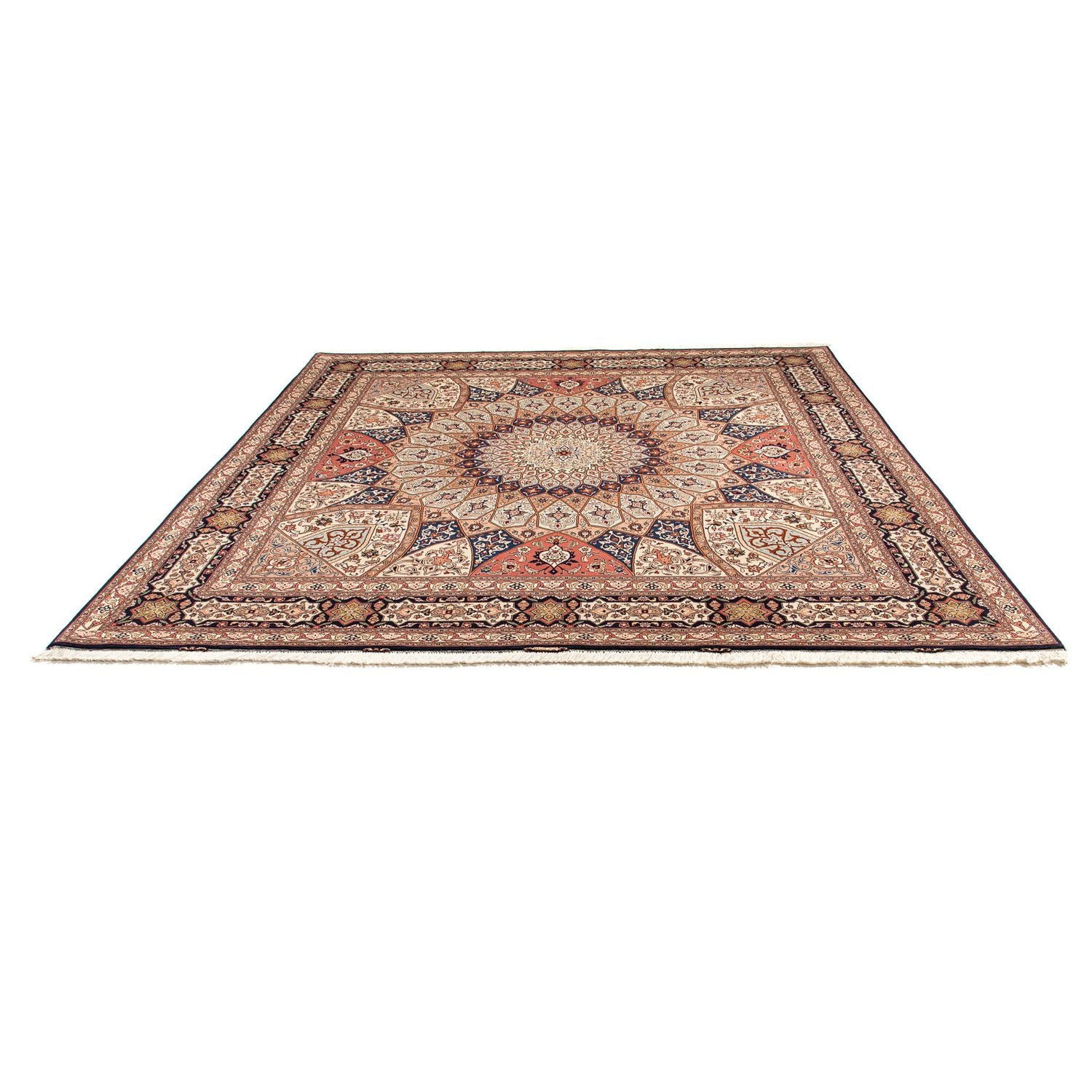 Täbriz - 50 Raj Teppich 253x250cm - Perserteppich - Image 5