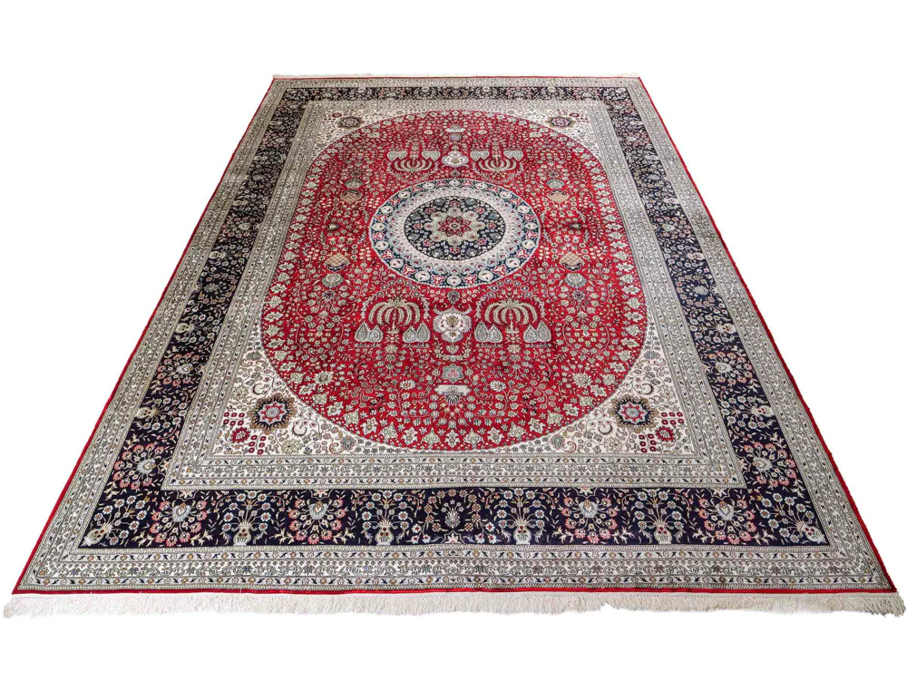 China Seide Teppich 370x272cm - Orientteppich - Image 6