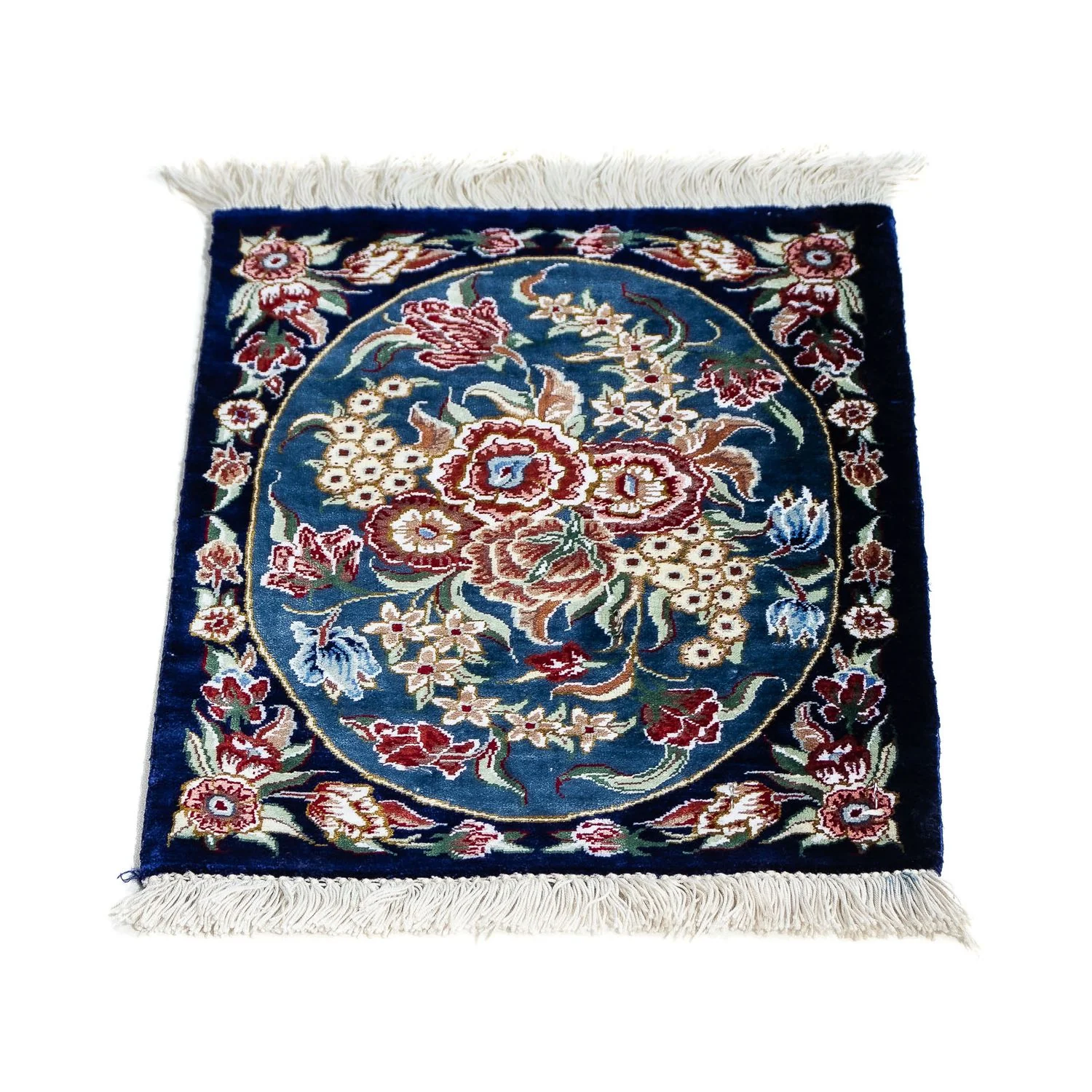 Ghom - Seide Teppich 40x28cm - Perserteppich - Image 4