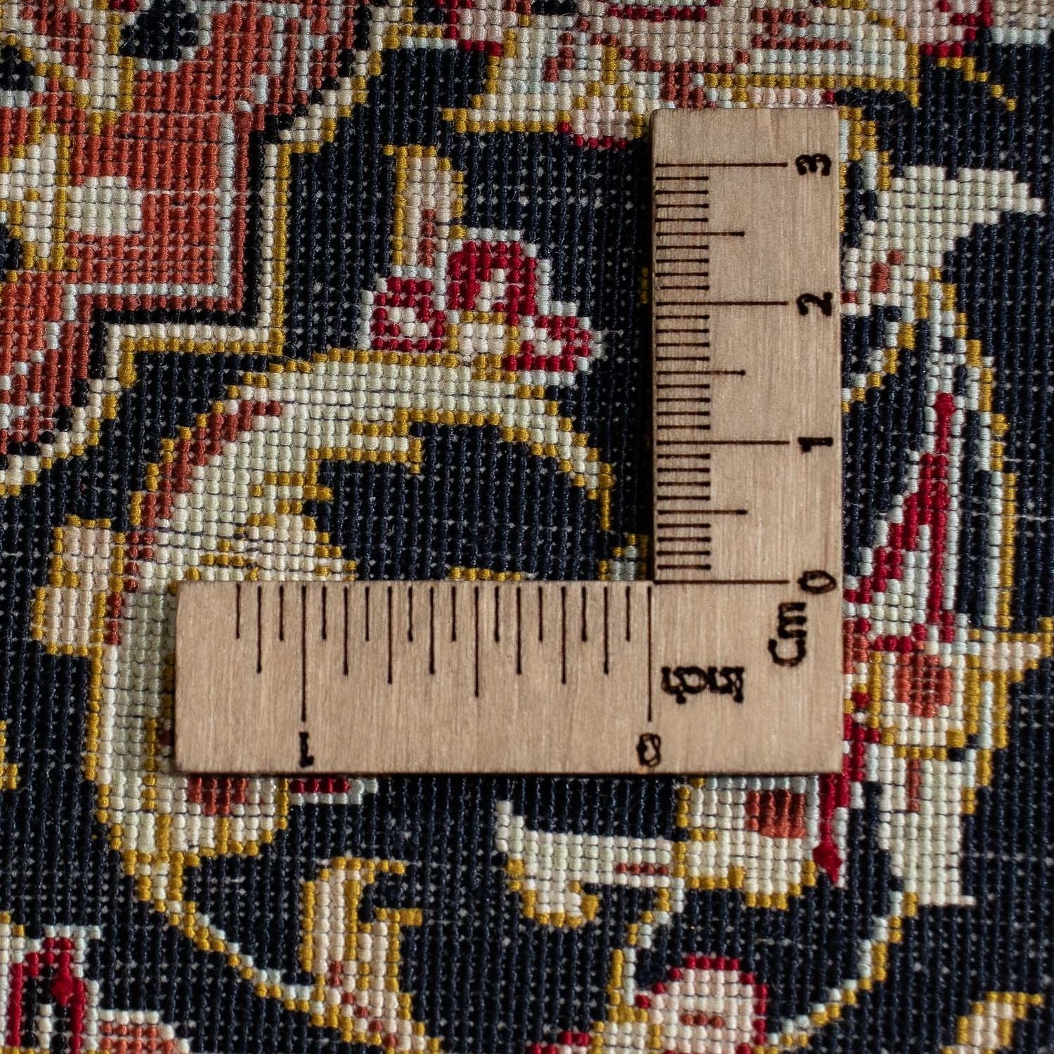 Ghom - Seide Teppich 41x28cm - Perserteppich - Image 5