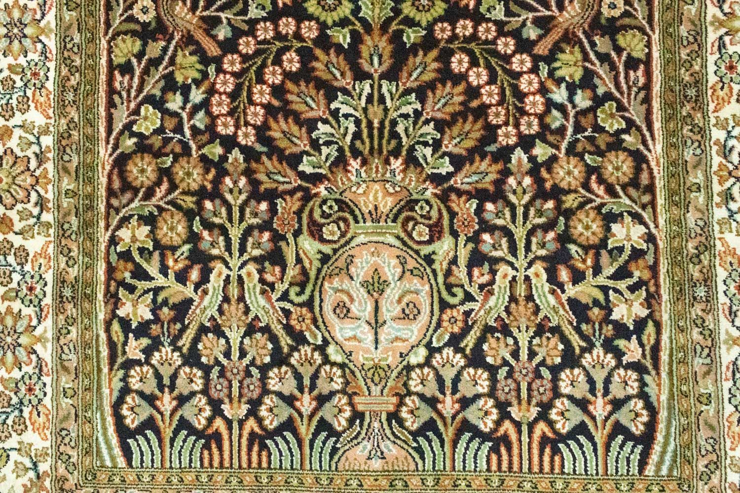 Seidenteppich - Kaschmir Seide 156 x 95 cm Teppichbrücke - Image 2
