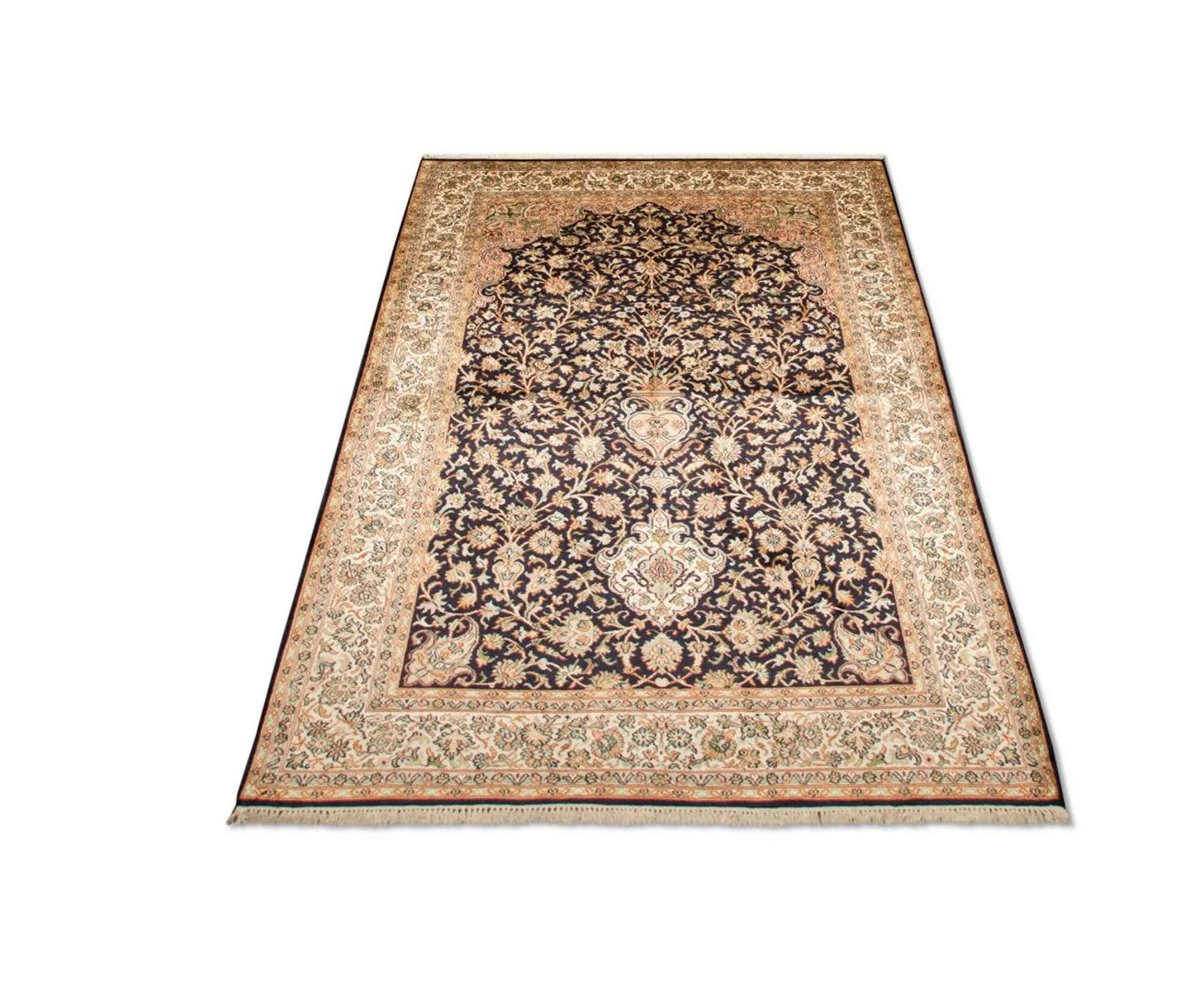 Kaschmir Seide Teppich 190x127cm - Orientteppich - Image 5
