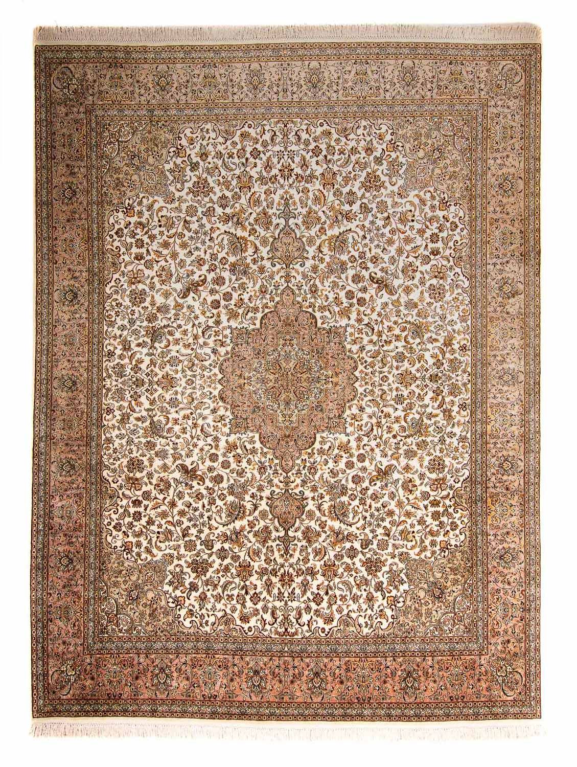 Seidenteppich - Kaschmir Seide 307 x 243 cm Teppich Wohnzimmer