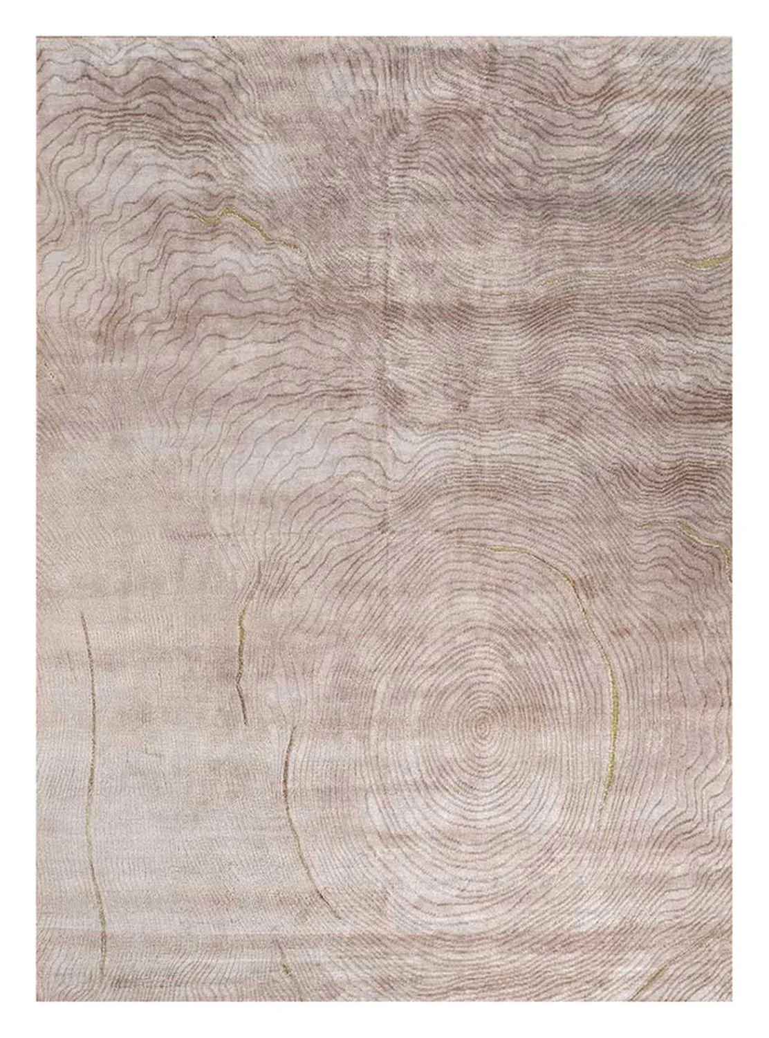 Teppich - 300 x 240 cm - hellbraun