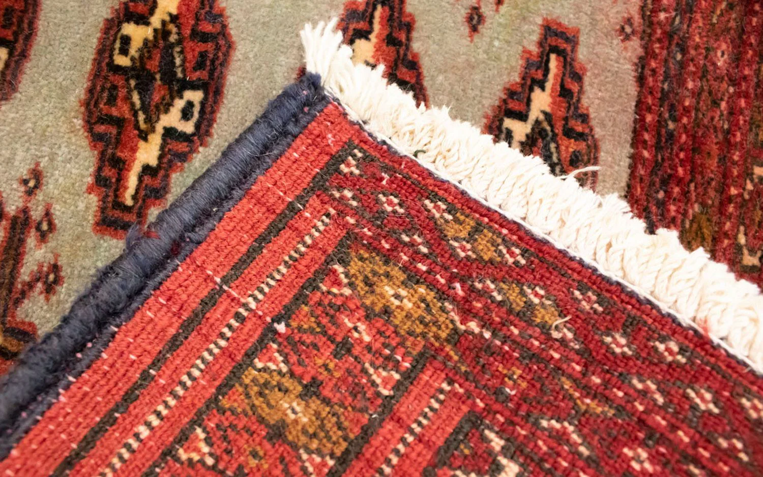 Turkaman Teppich 100x50cm - Orientteppich - Image 4