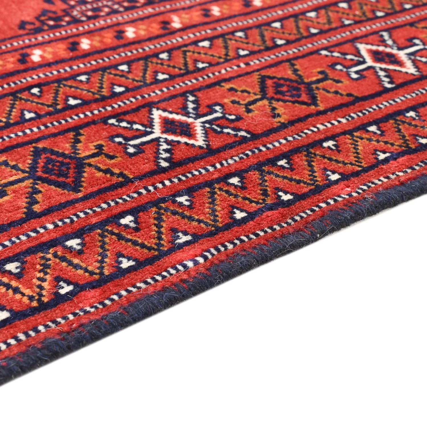 Turkaman Teppich - 109 x 88 cm - rot - Image 3