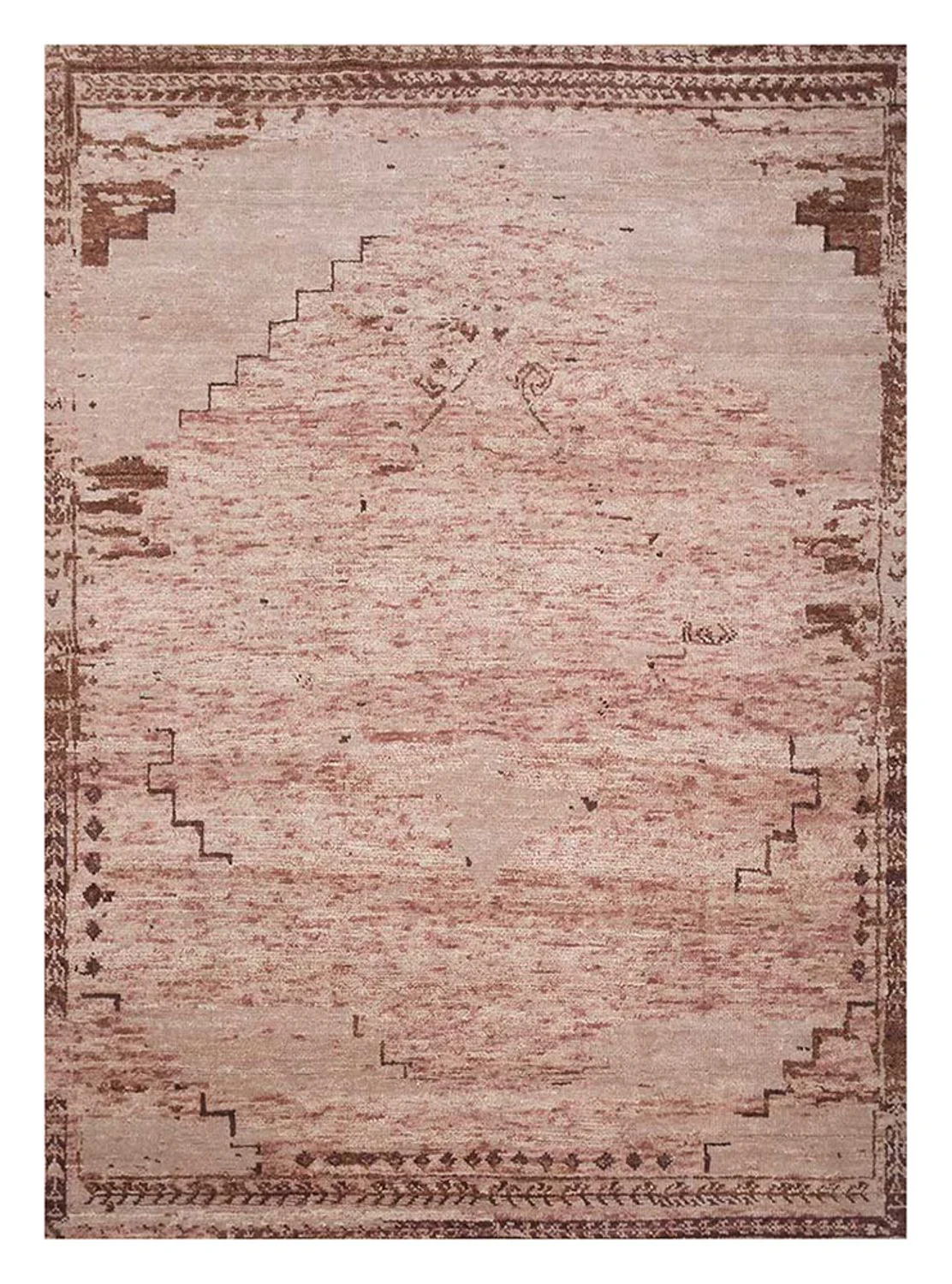 Vintage Teppich - 300 x 240 cm - lachs