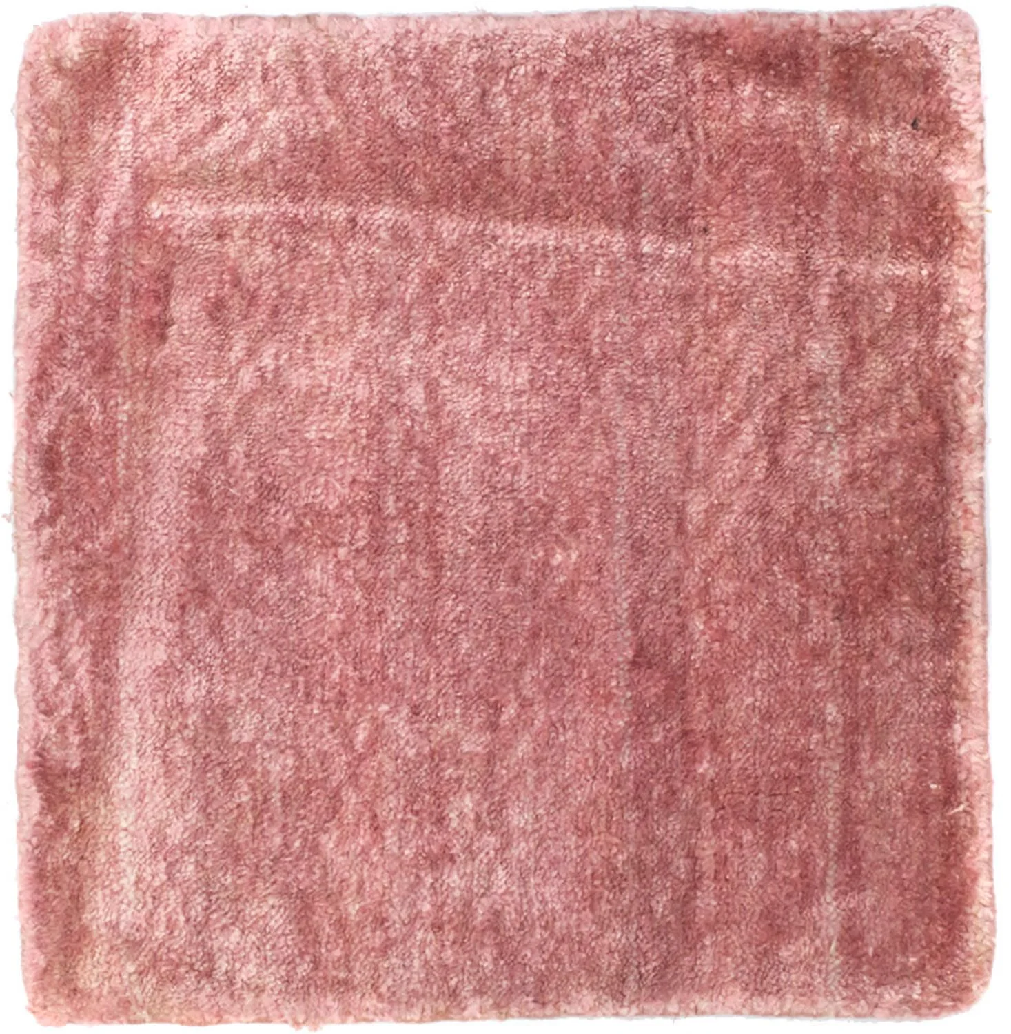 Viskose Teppich 35 x 35 cm Quadratischer Teppich