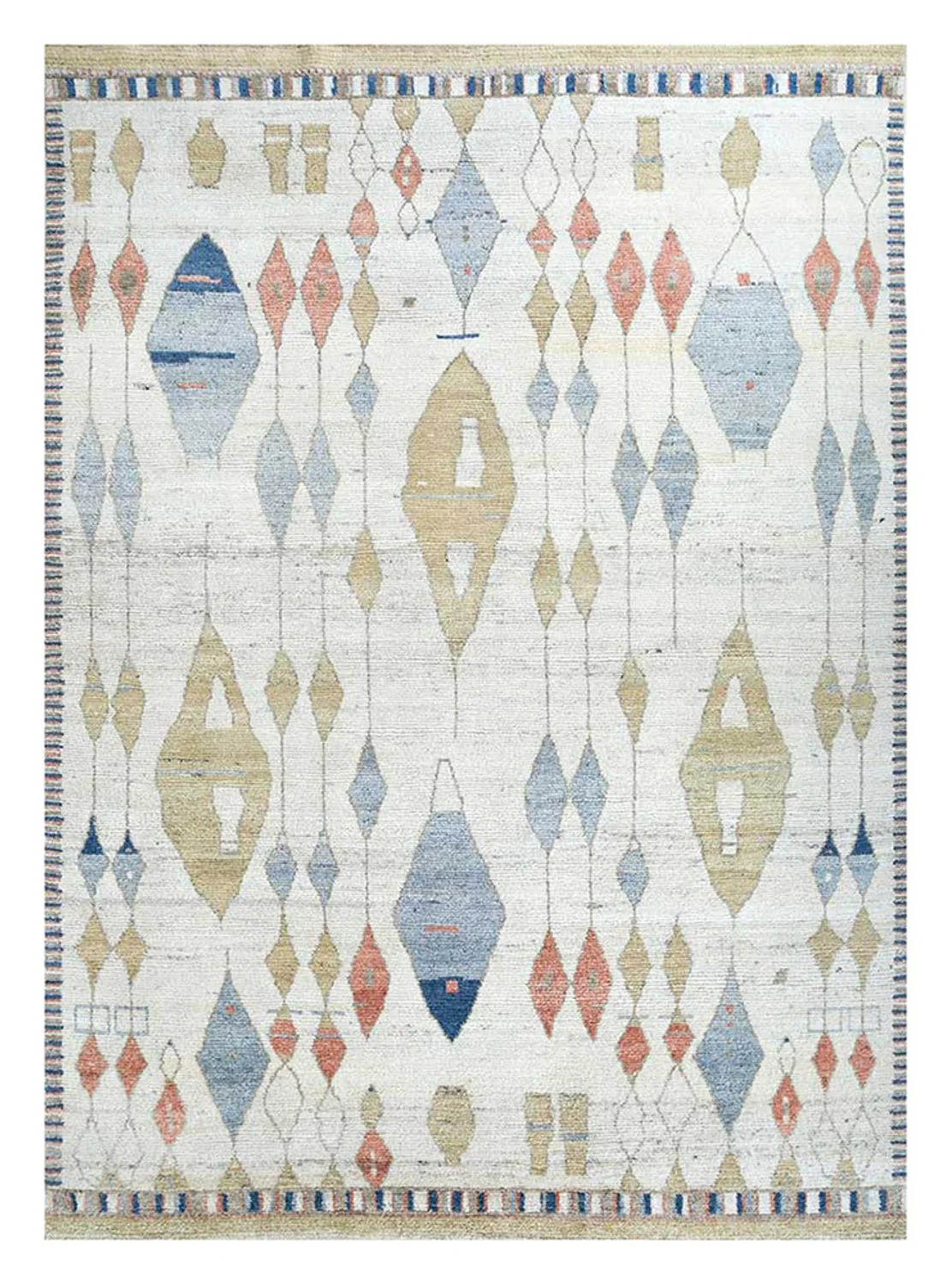 Wollteppich - 240 x 150 cm - mehrfarbig