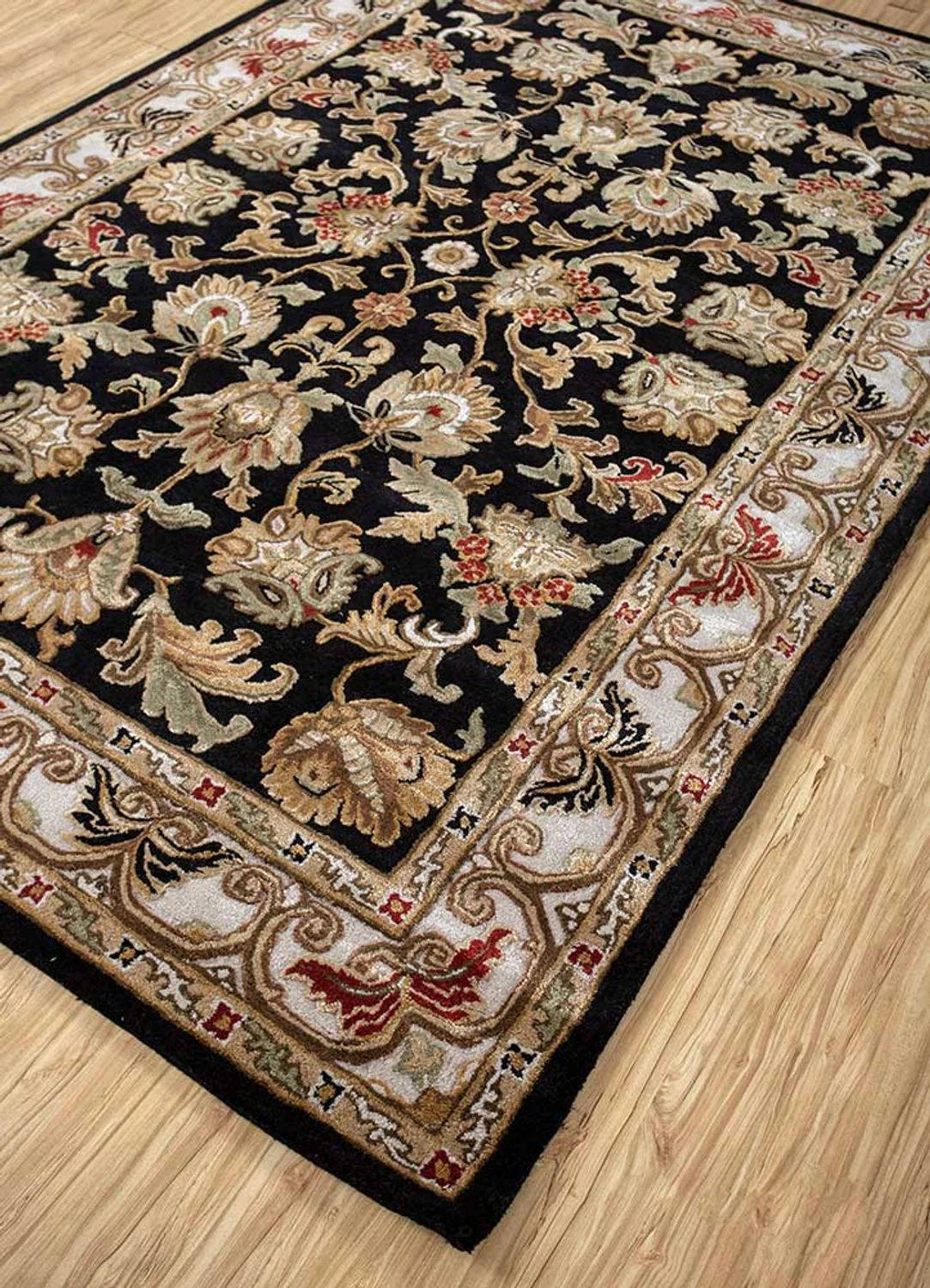 Wollteppich - 270 x 180 cm - dunkelbeige - Image 2