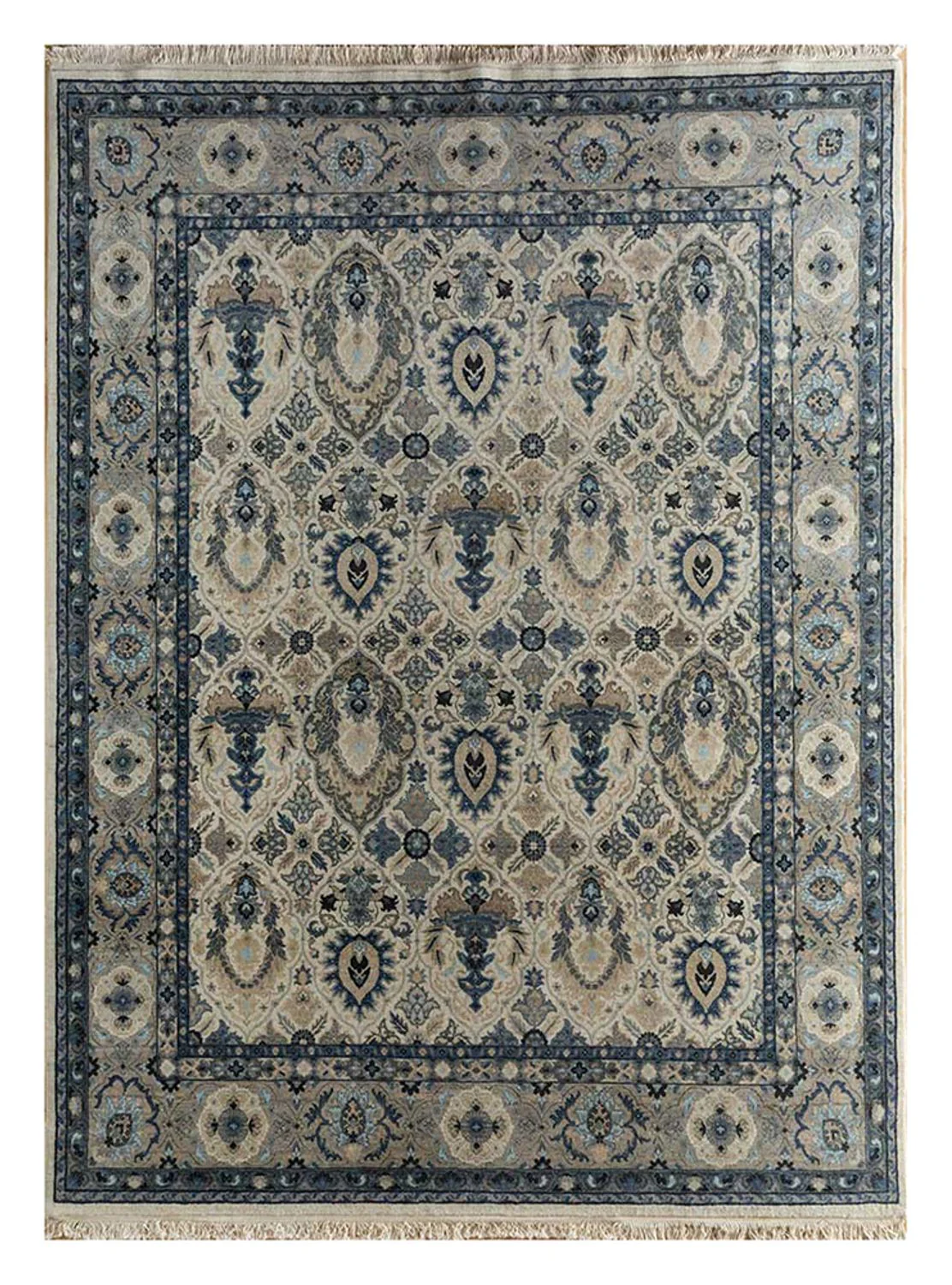 Wollteppich - 300 x 240 cm - creme