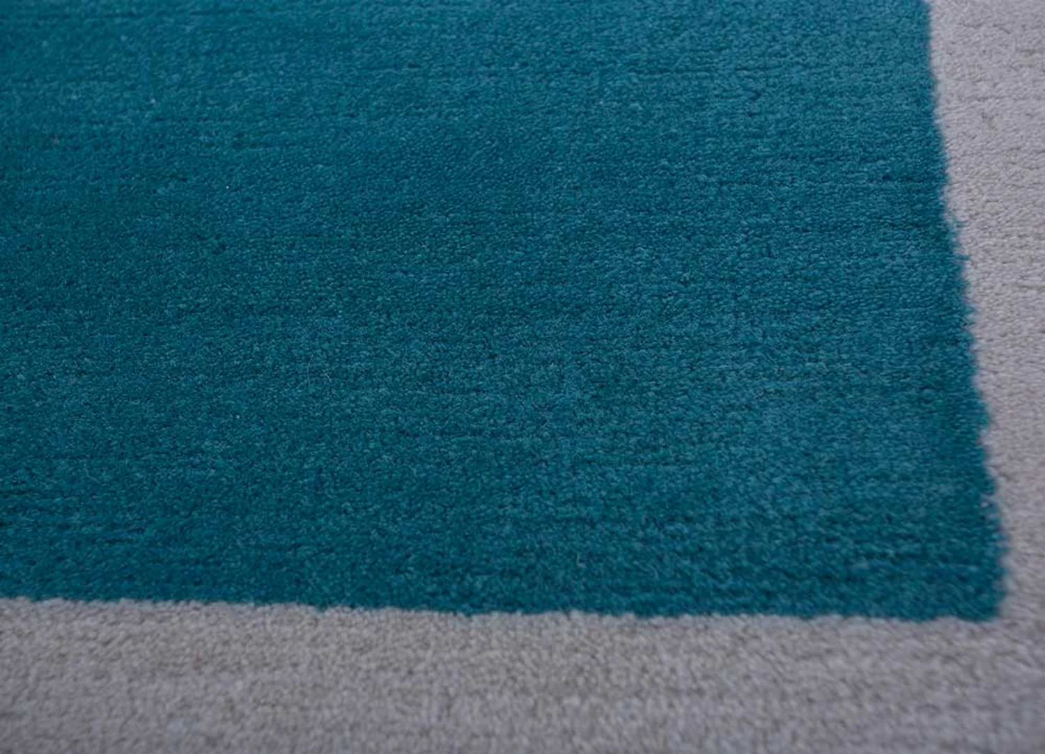 Wollteppich - 300 x 240 cm - dunkelgrau - Image 4