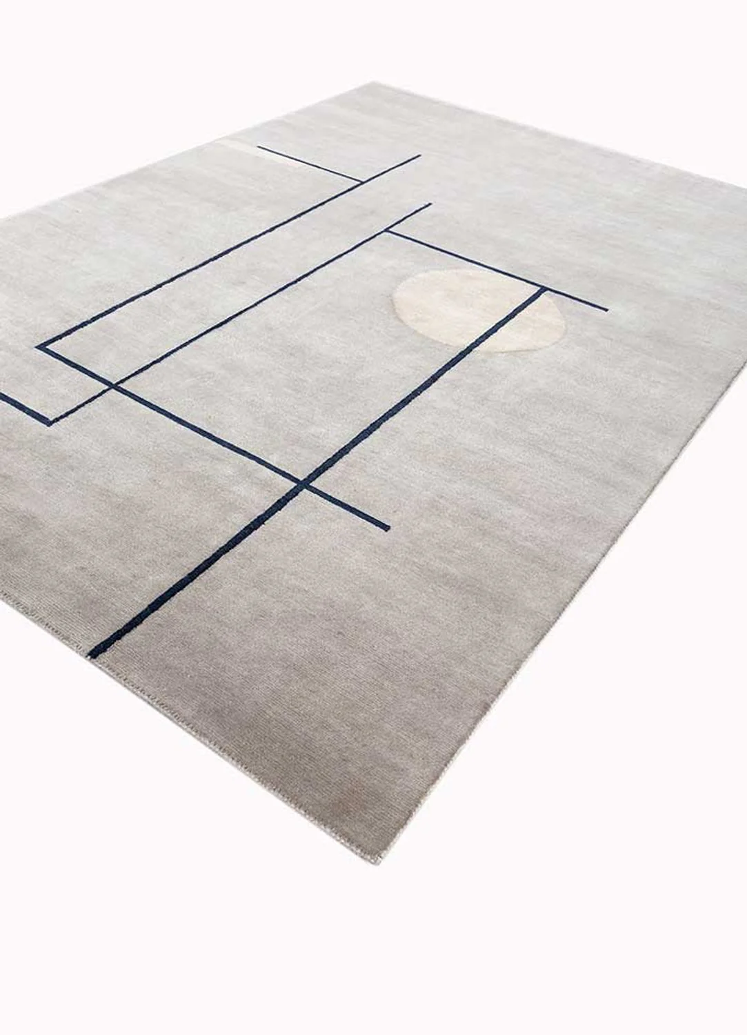 Wollteppich - 300 x 240 cm - grau - Image 2