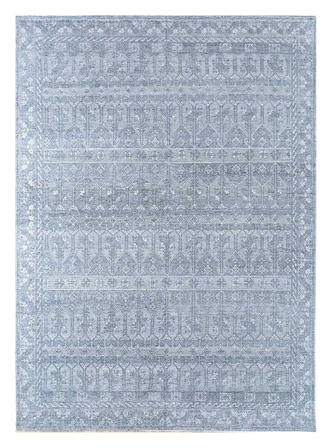 Wollteppich - 300 x 240 cm - grau