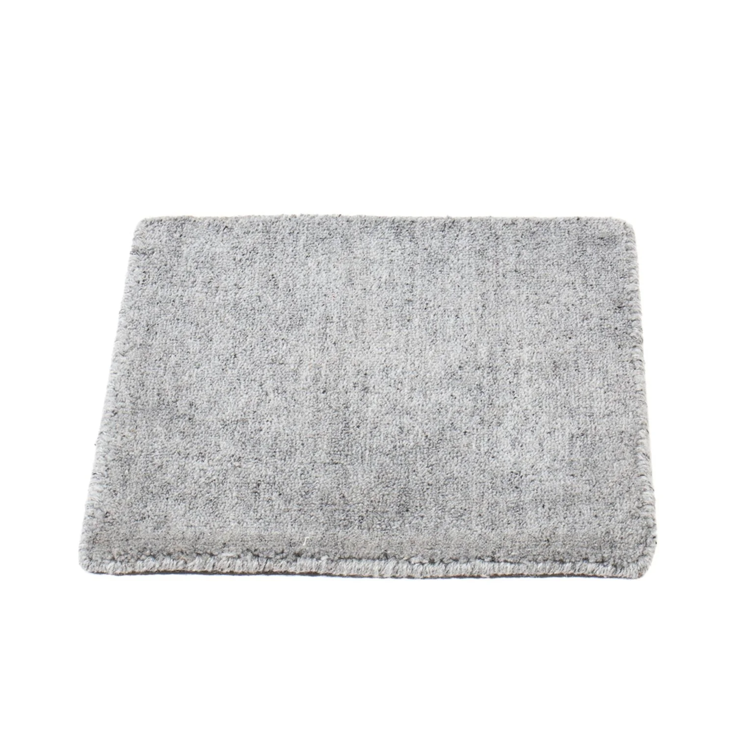 Wollteppich quadratisch  - 30 x 30 cm - grau - Image 4