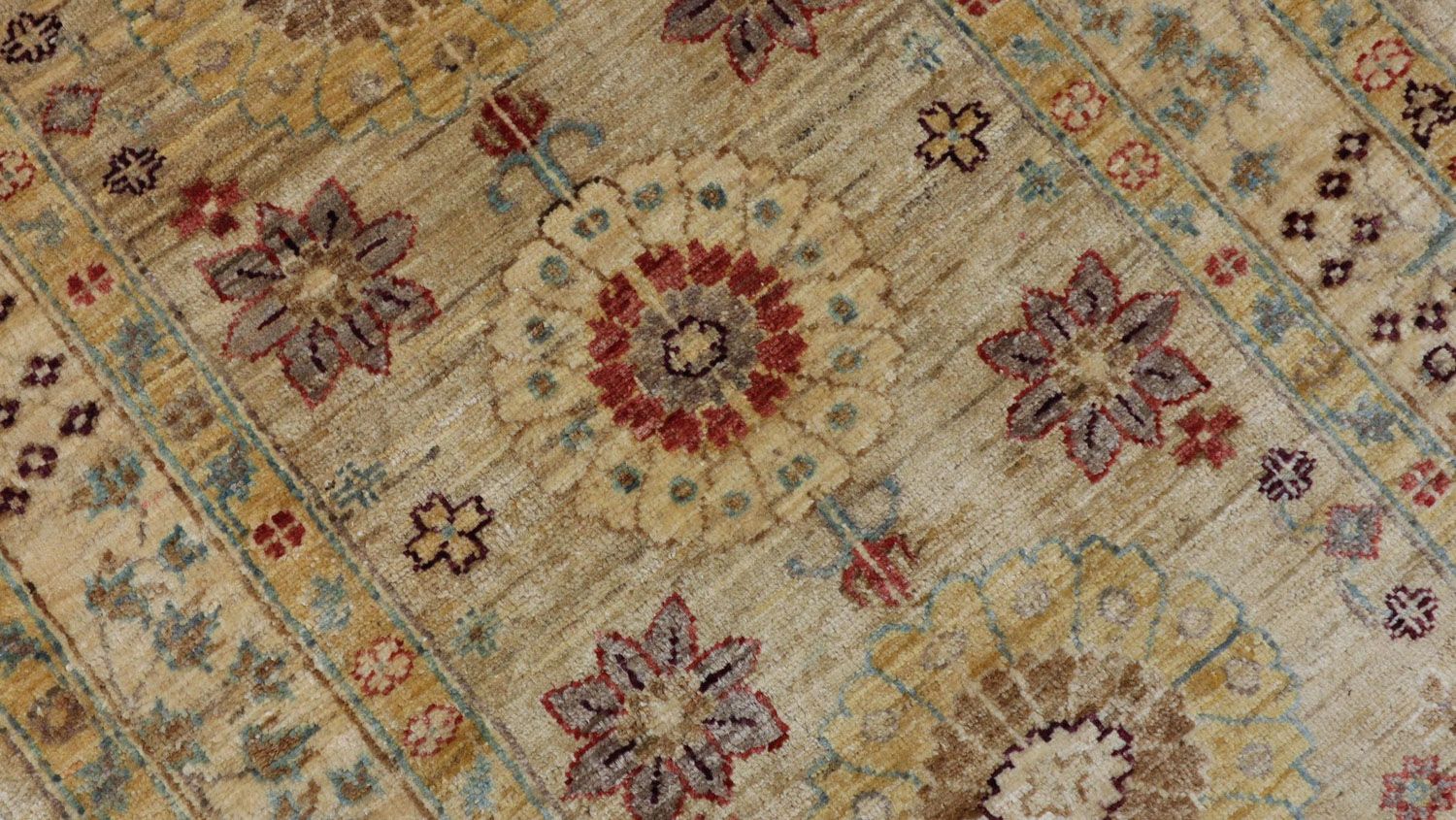 Ziegler Teppich 113 x 79 cm - dunkelrot - Image 2