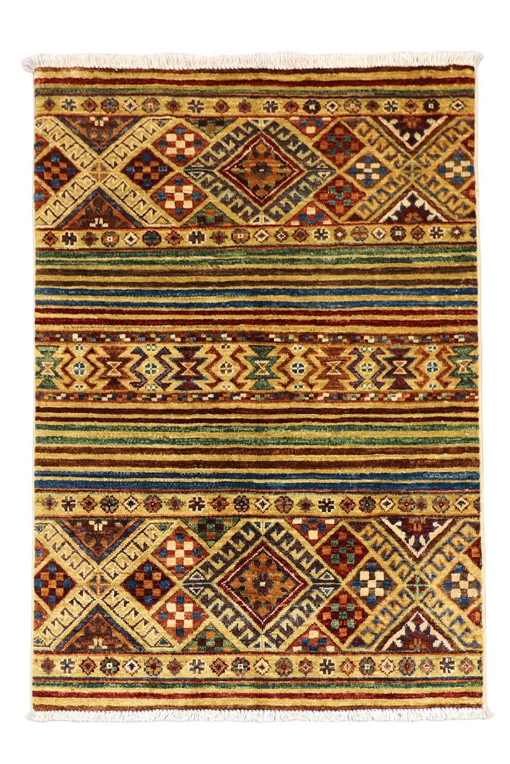 Ziegler Teppich 120 x 83 cm - dunkelrot