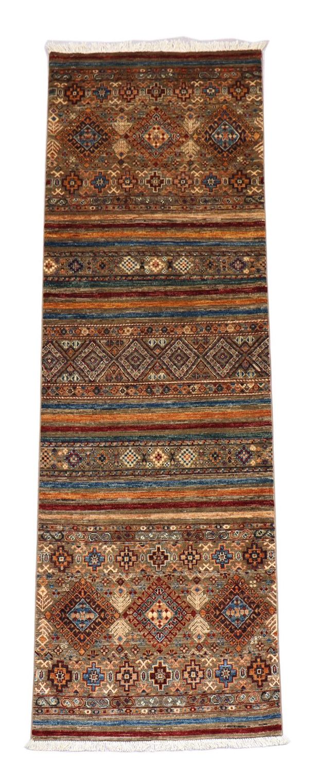 Ziegler Teppich 258 x 87 cm - hellbraun