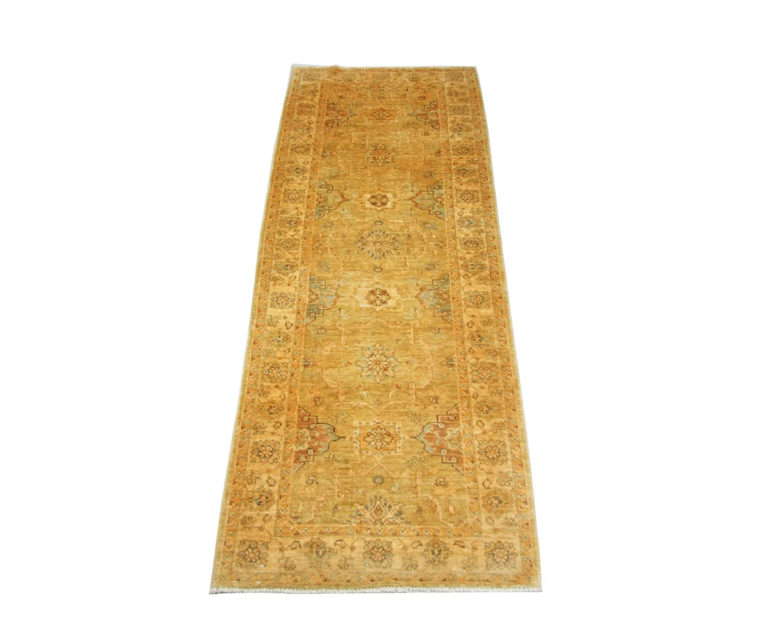 Ziegler Teppich 276 x 88 cm - gold