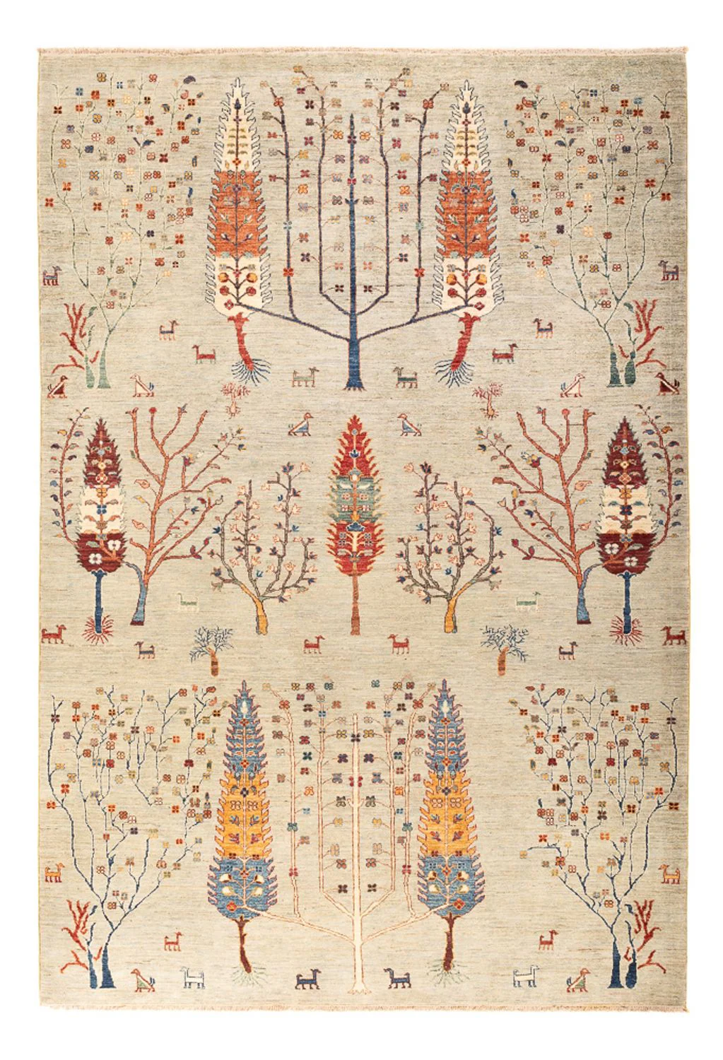 Ziegler Teppich - Ariana - 297 x 210 cm - hellgrau