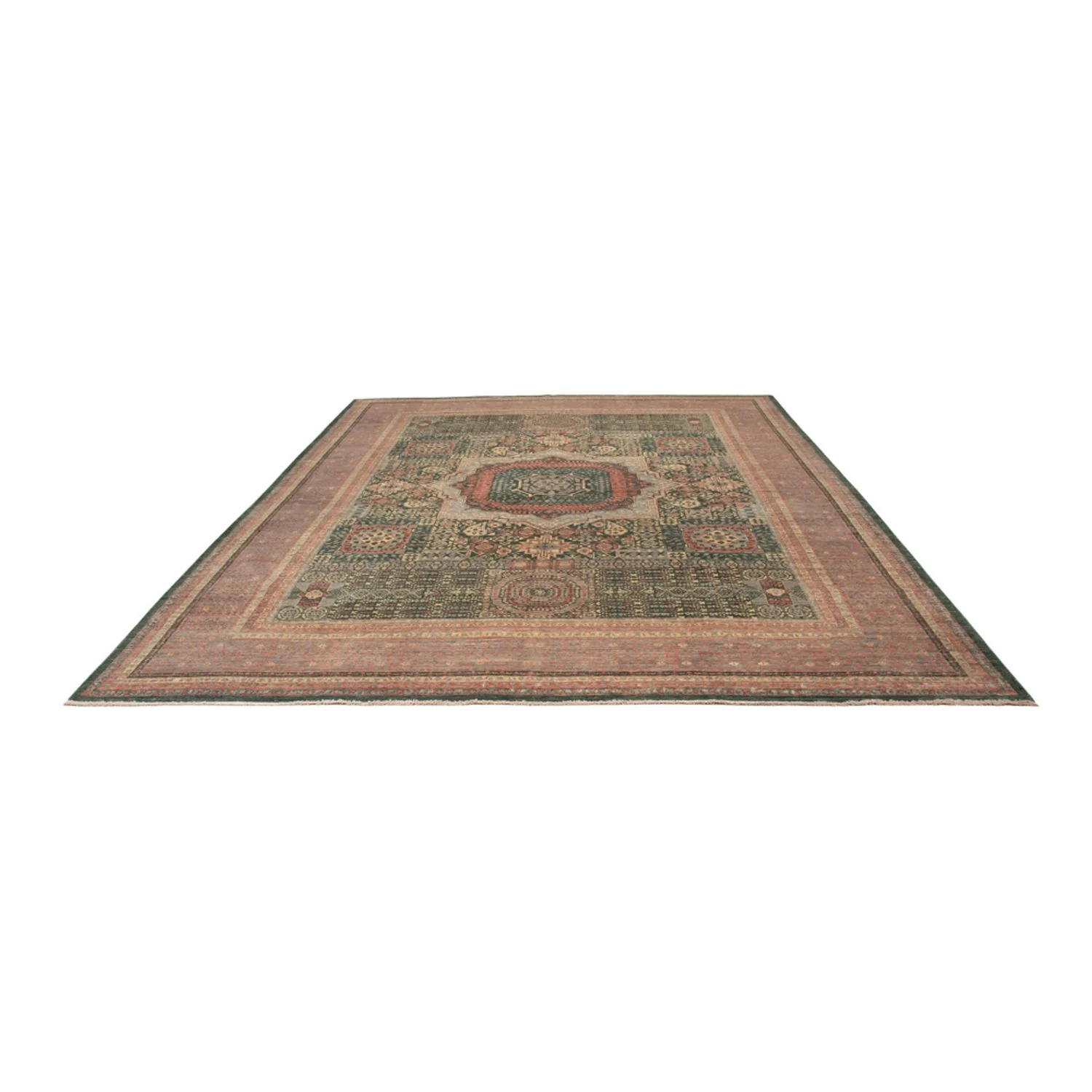 Ziegler Teppich - Ariana - 397 x 302 cm - hellgrün - Image 5