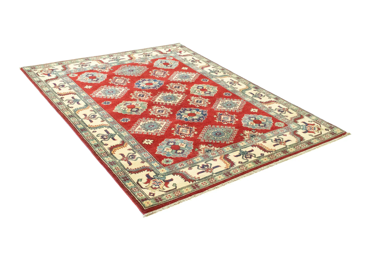 Ziegler Teppich - Kazak 199 x 146 cm - dunkelrot - Image 5
