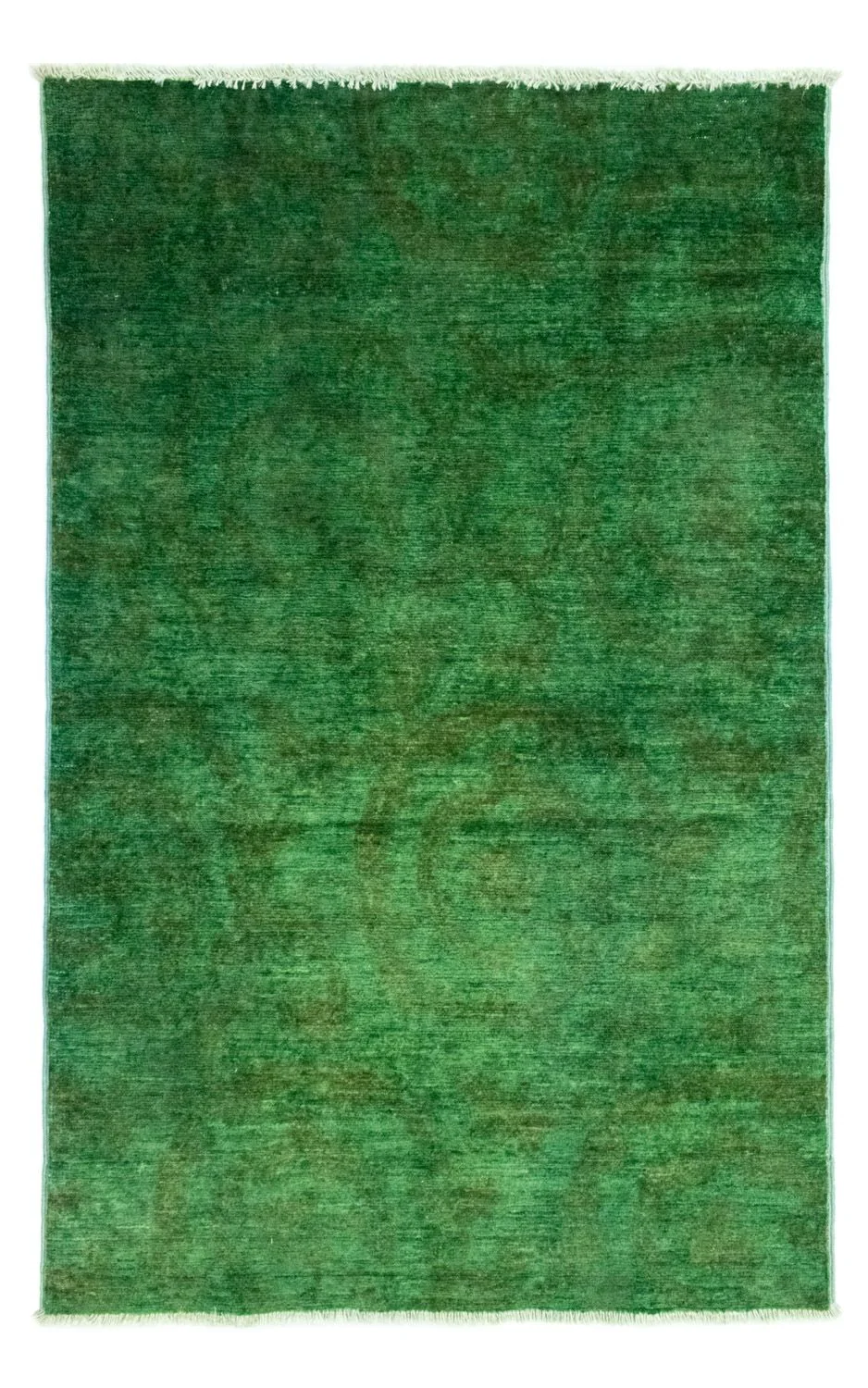 Ziegler Teppich - Modern 123 x 75 cm - grün