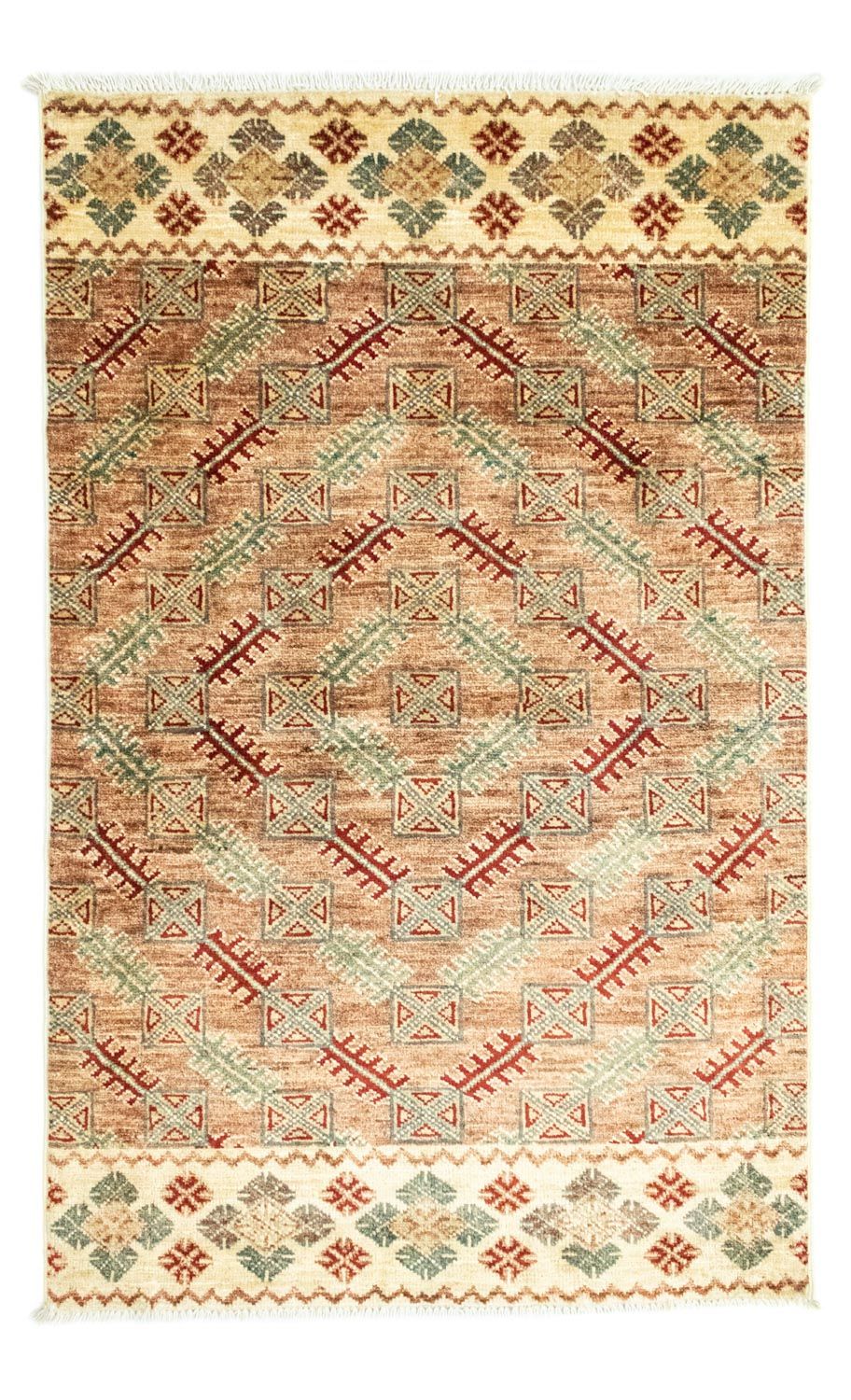 Ziegler Teppich - Modern 123 x 80 cm - braun