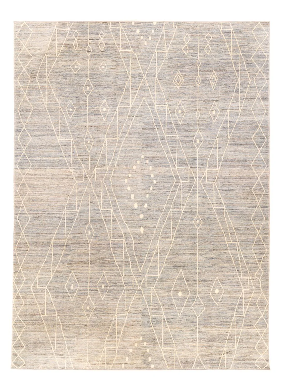 Ziegler Teppich - Modern - 345 x 254 cm - taupe