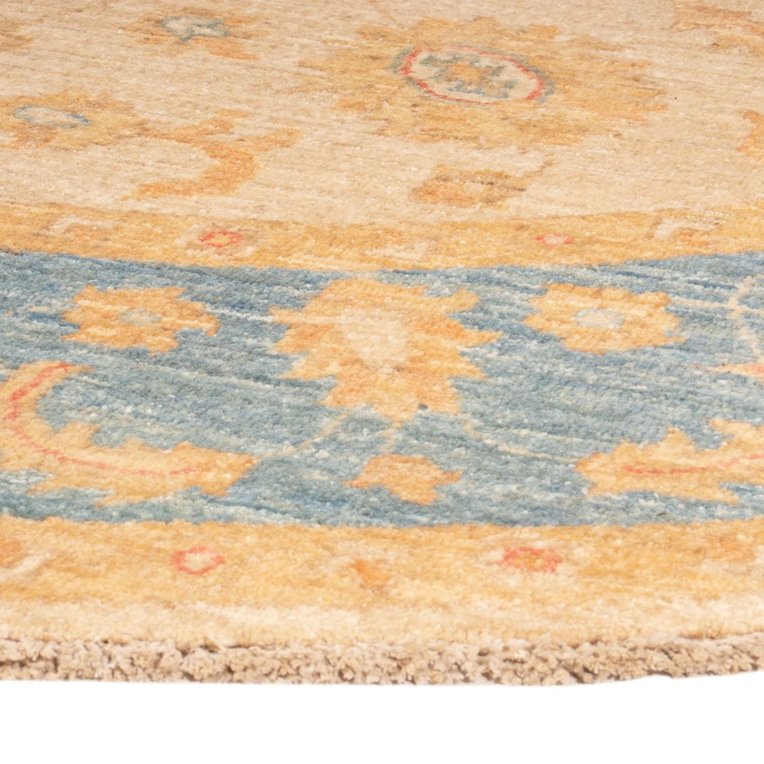Ziegler Teppich rund  - 199 x 194 cm - beige - Image 2