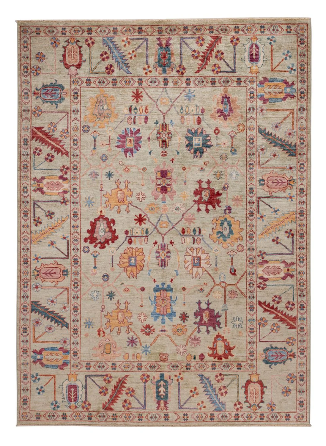 Ziegler Teppich - Usak - 240 x 173 cm - sand