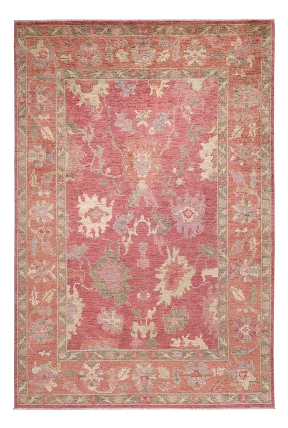 Ziegler Teppich - Usak - 301 x 198 cm - hellrot